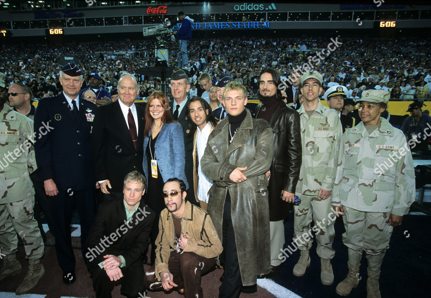 Backstreet Boys General Norman Schwarzkopf Daughter Editorial Stock ...