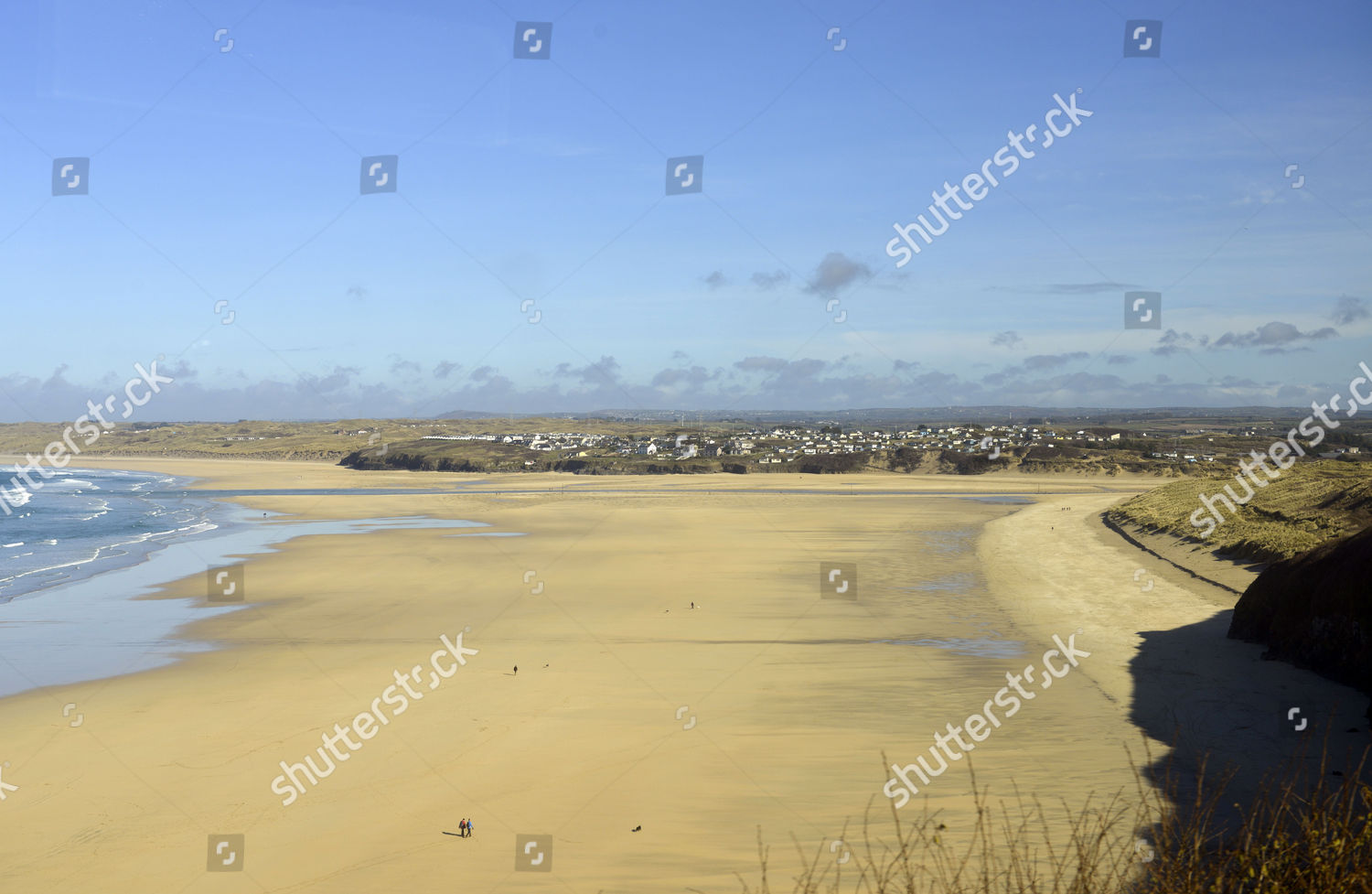 Porthkidney Beach Viewed St Earth St Editorial Stock Photo Stock