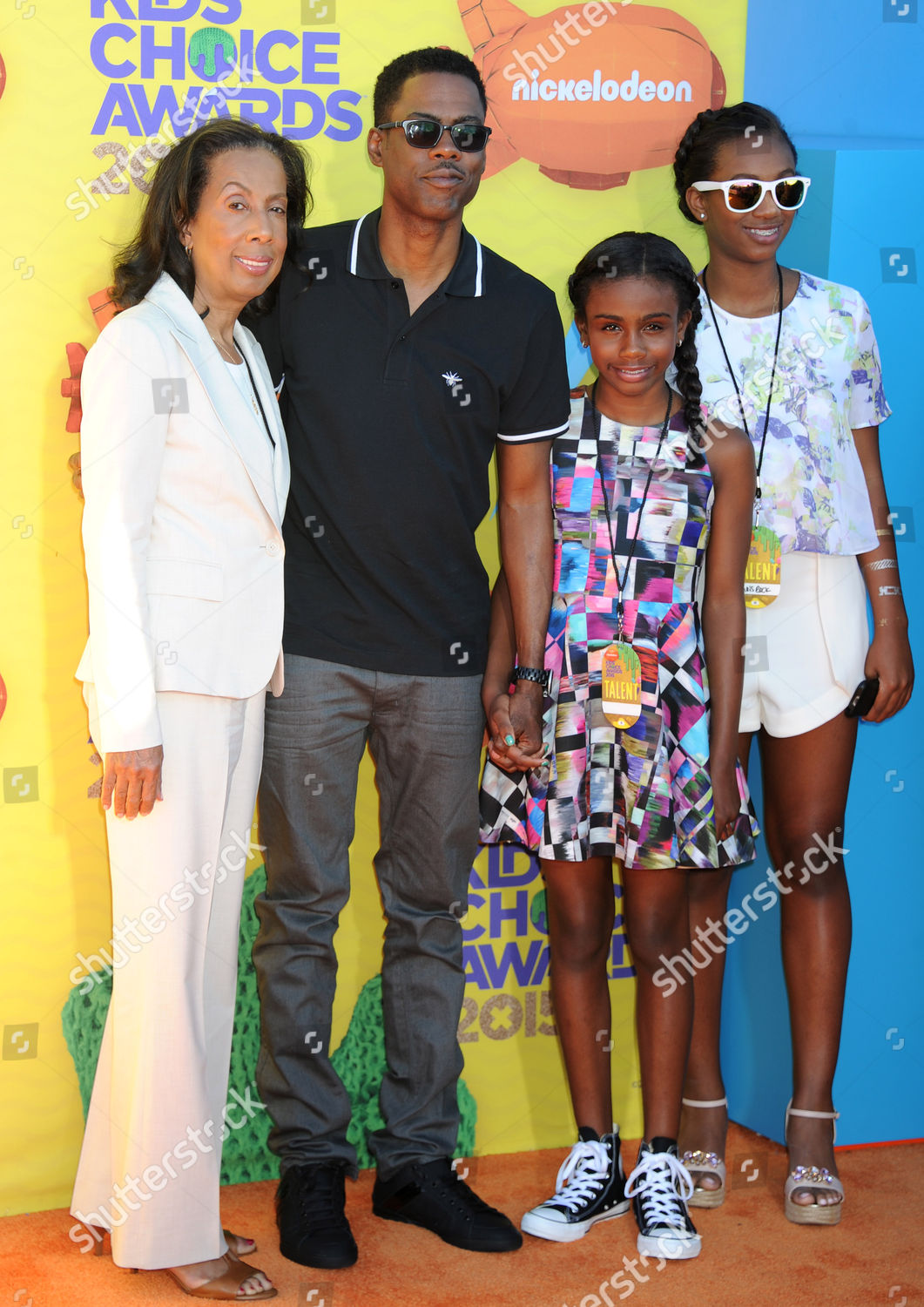 Chris Rock Mother Rosalie Family Editorial Stock Photo - Stock Image ...