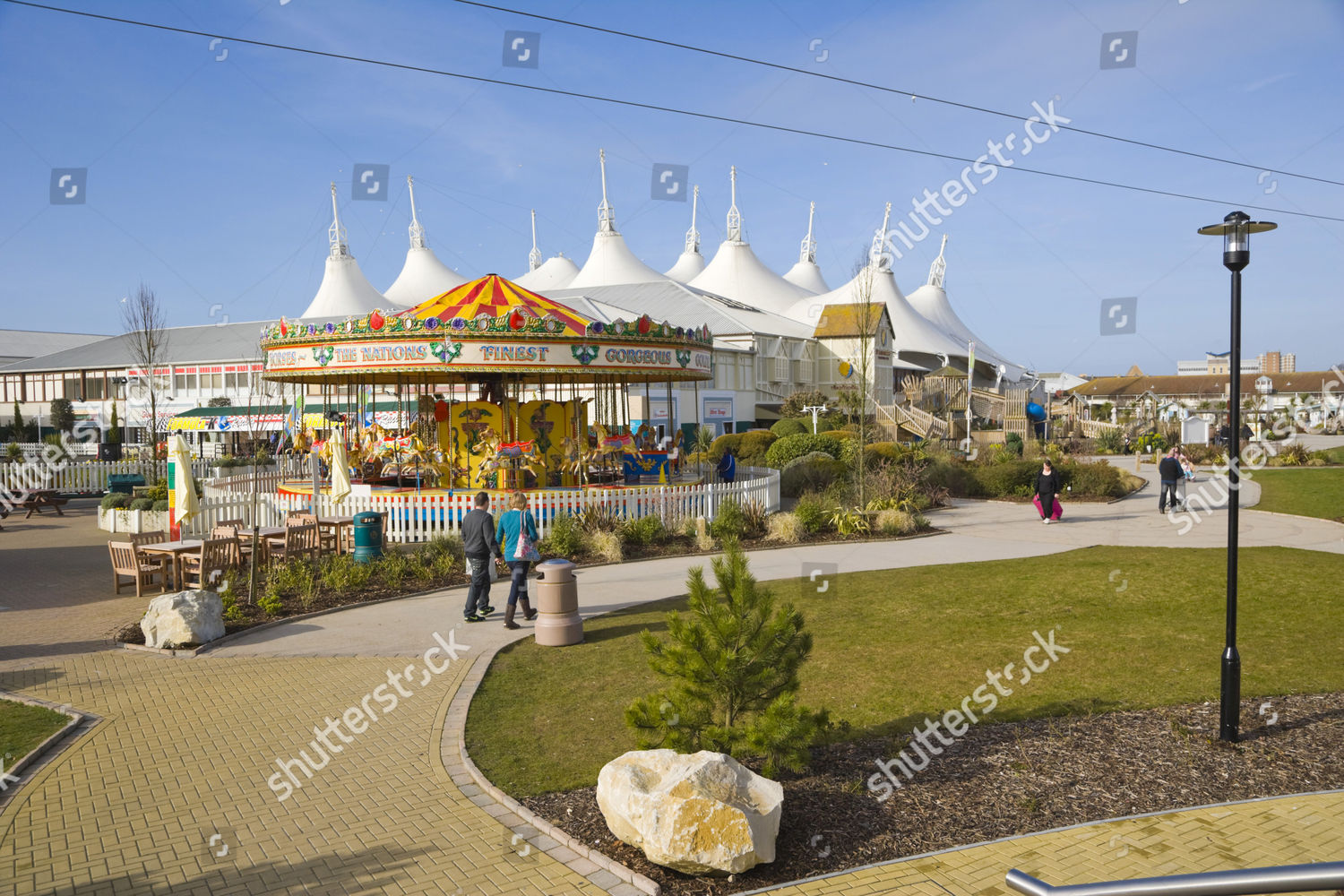 Skyline Pavilion Funfair Butlins Bognor Regis Editorial Stock Photo