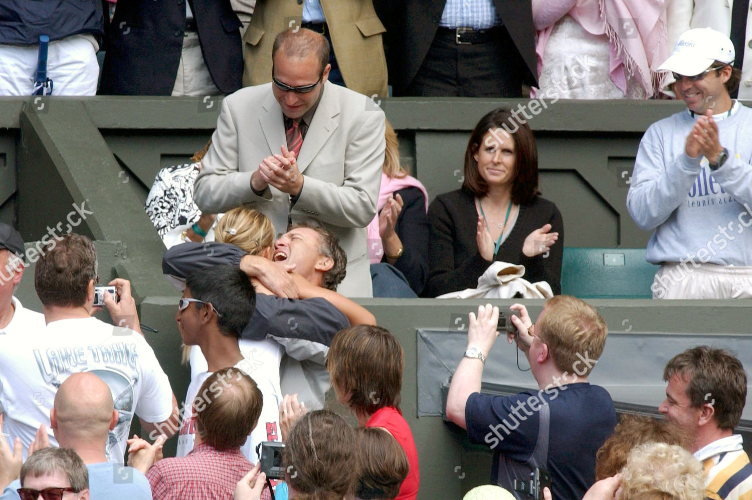 Maria Sharapova Embraces Her Father After Editorial Stock Photo - Stock ...