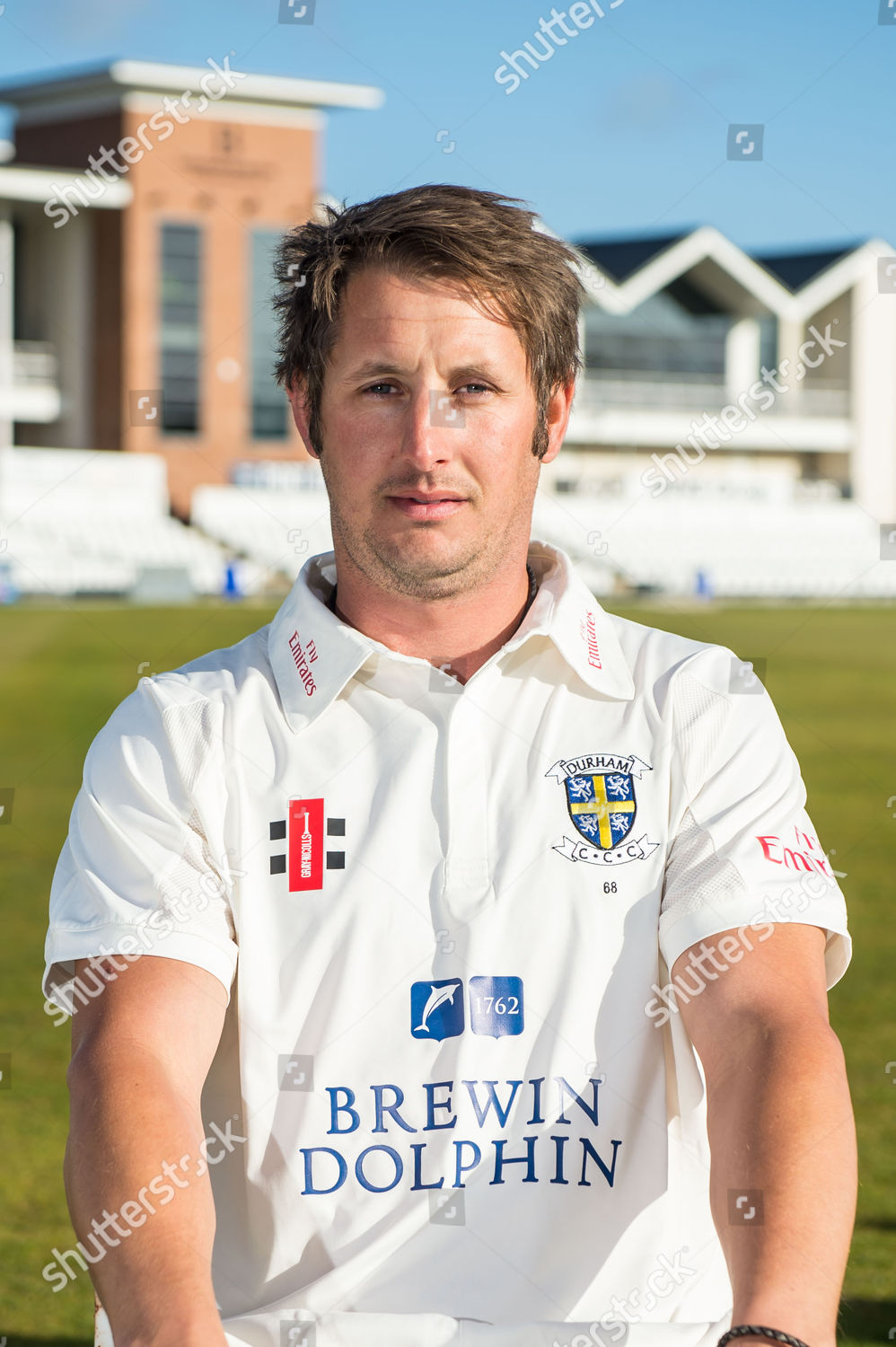 Phil Mustard Durham County Cricket Club Editorial Stock Photo Stock