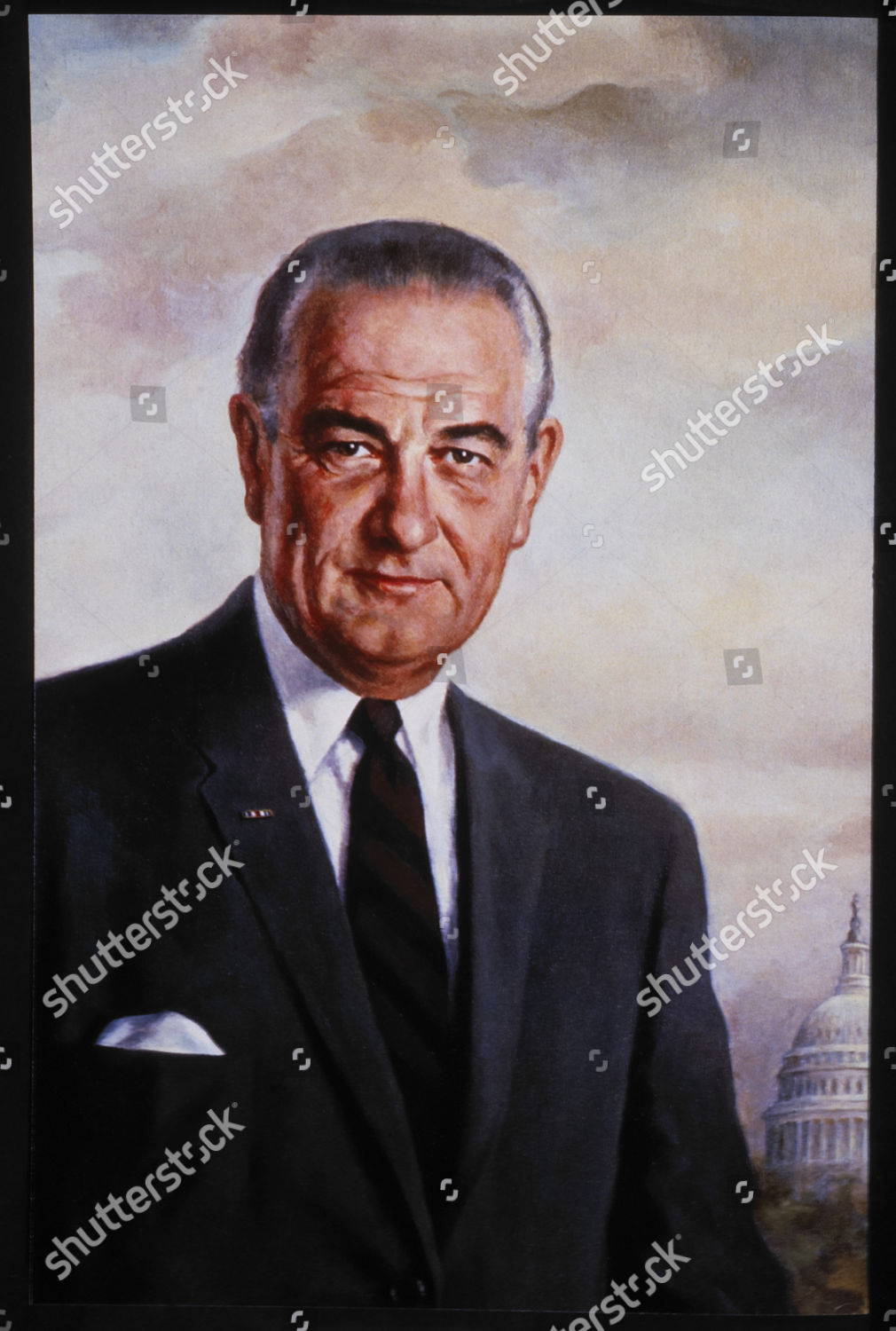 Lyndon B Johnson 19081973 36th President Editorial Stock Photo - Stock ...