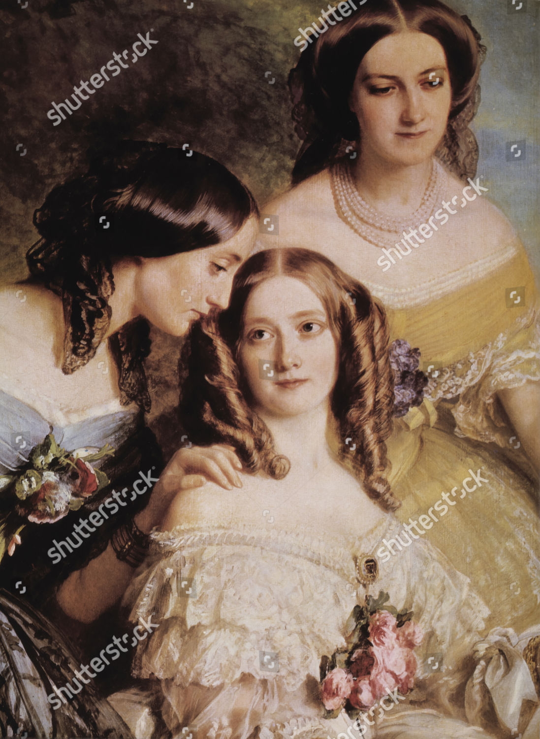 Portrait of the Empress Eugenie Surrounded by Her Ladies in