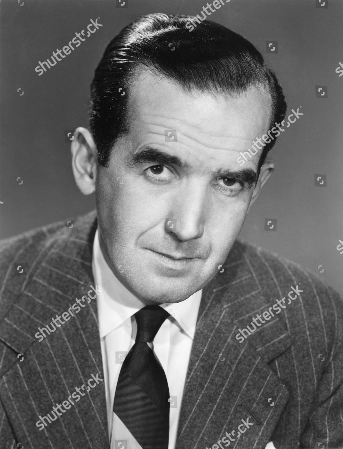Edward R Murrow 19081965 American Broadcast Editorial Stock Photo ...