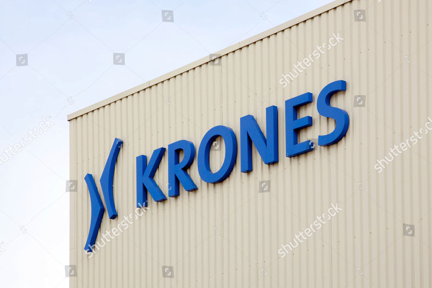 Logo Krones Ag Company On Factory Hall Editorial Stock Photo Stock Image Shutterstock