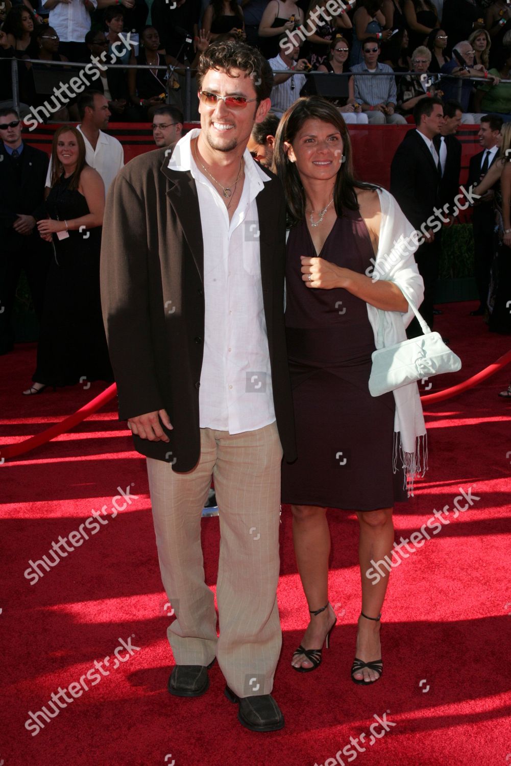 Nomar Garciaparra Wife Mia Hamm Editorial Stock Photo - Stock Image