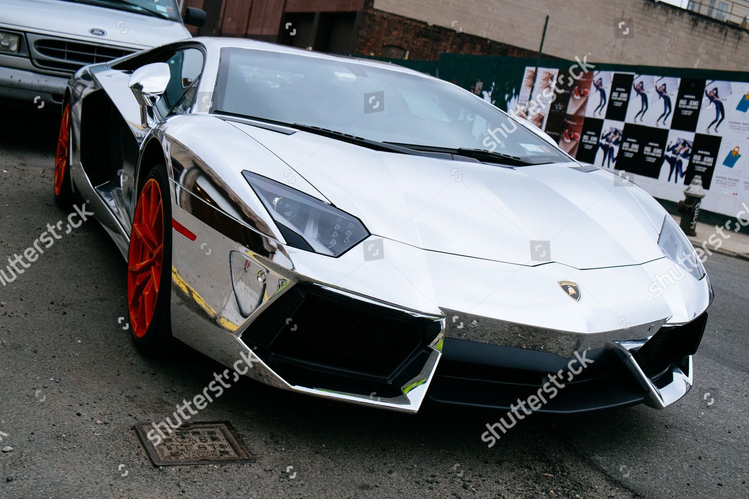 400000 Custom Lamborghini Aventador Custom Silver Editorial Stock Photo -  Stock Image | Shutterstock