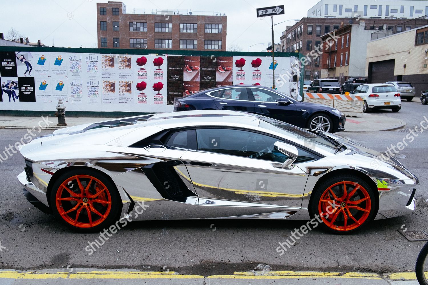 400000 Custom Lamborghini Aventador Custom Silver Editorial Stock Photo -  Stock Image | Shutterstock