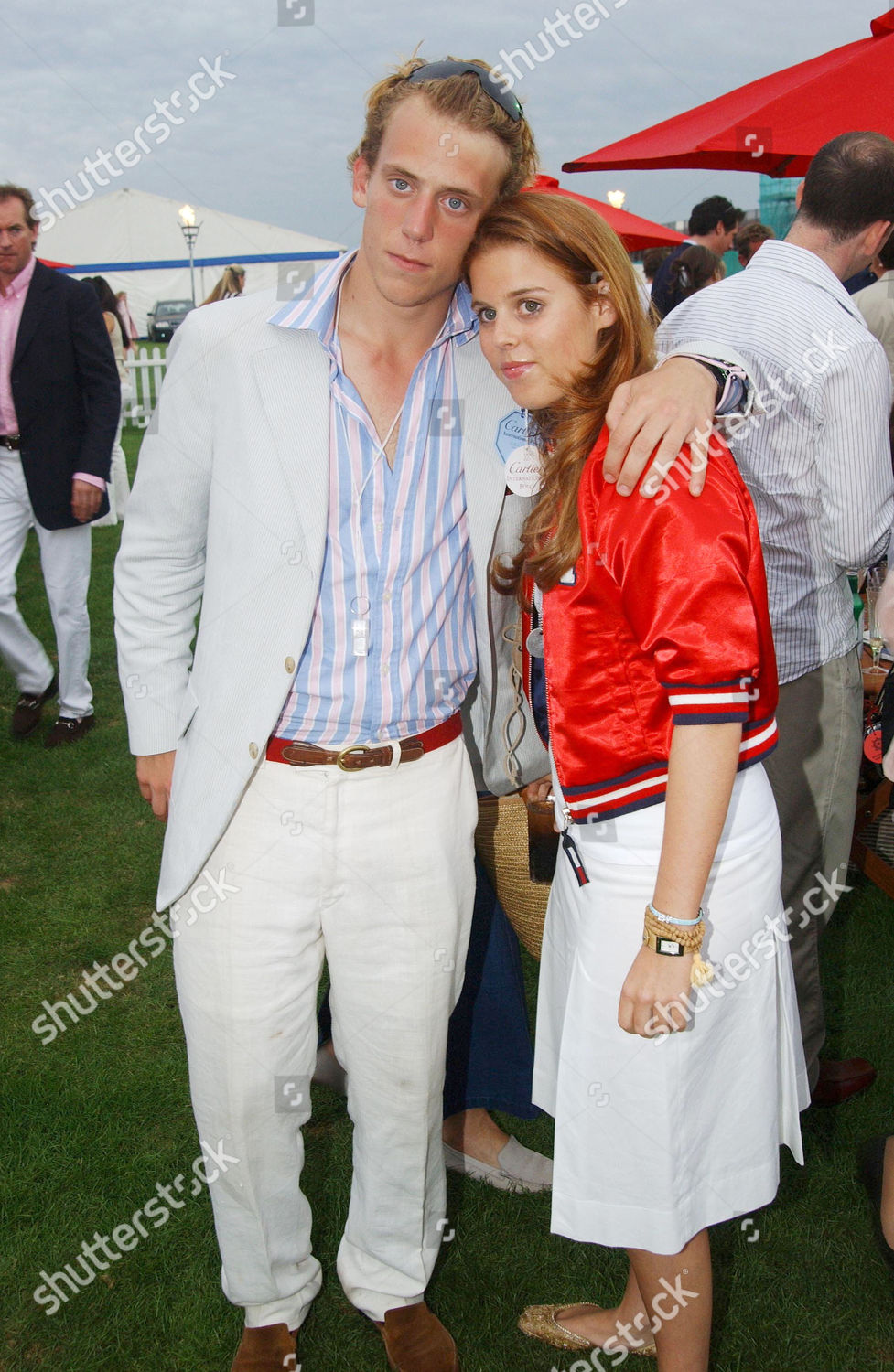 Princess Beatrice Boyfriend Carlo Carello Son Editorial Stock Photo ...