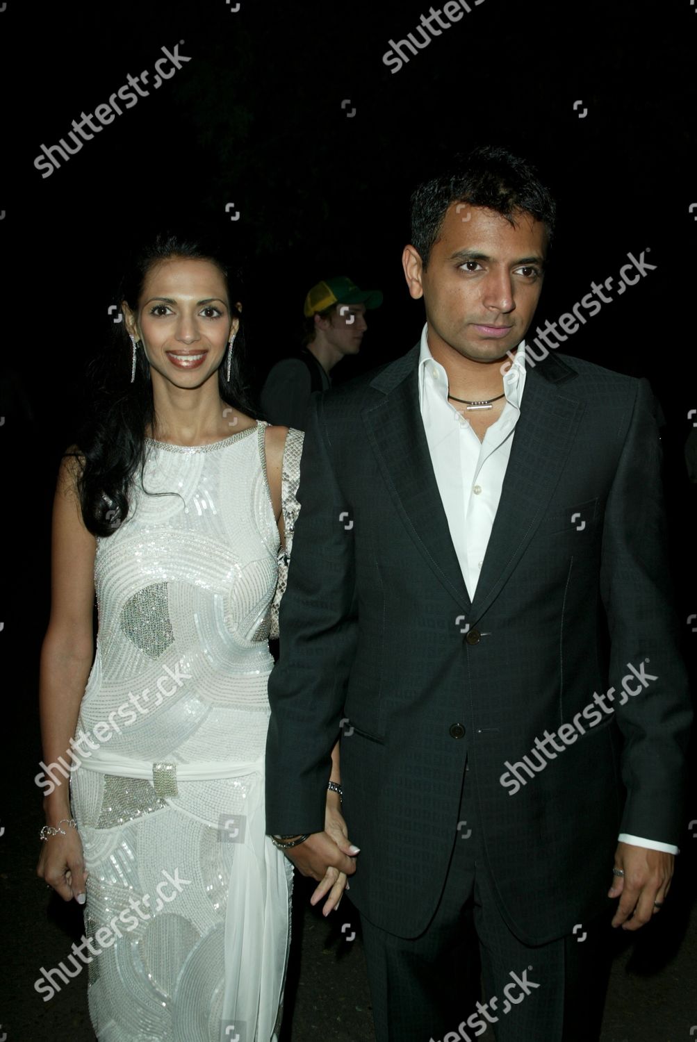 M Night Shyamalan Wife Bhavna Shyamalan Editorial Stock Photo - Stock ...