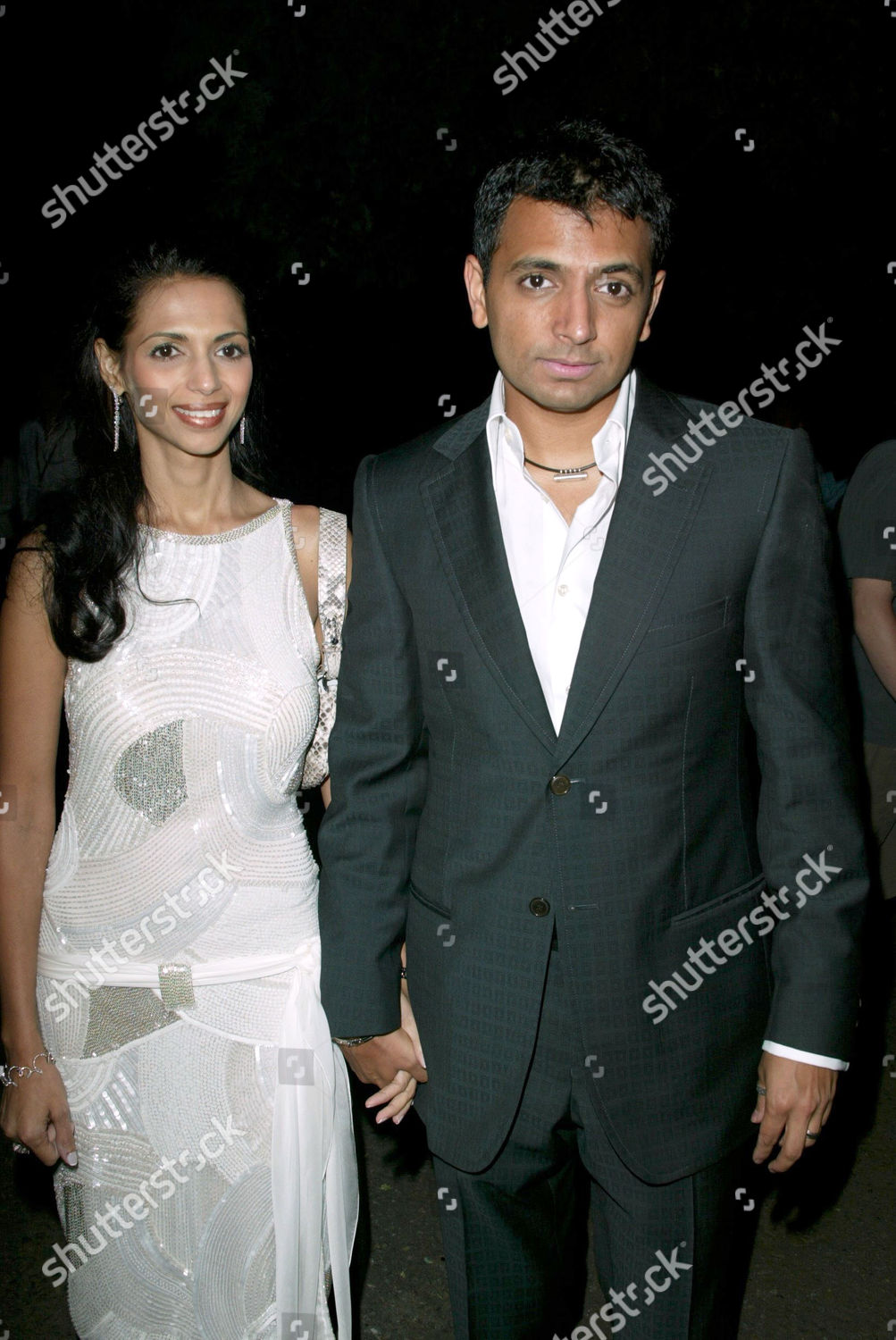 M Night Shyamalan Wife Bhavna Editorial Stock Photo - Stock Image ...