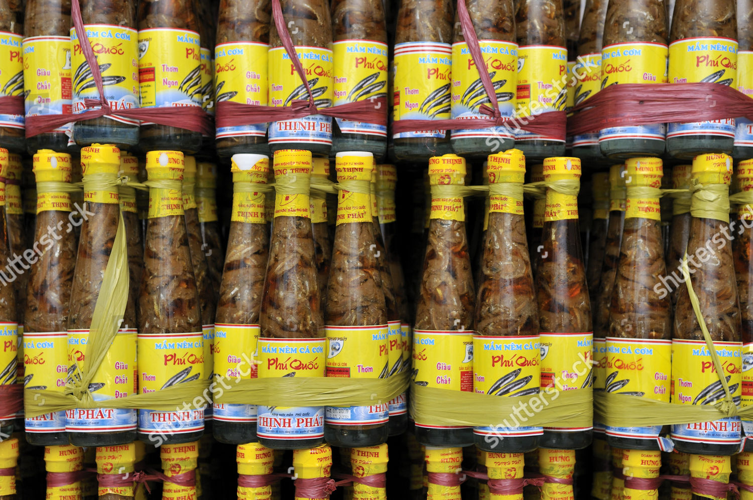 Shelf Traditional Vietnamese Fish Sauce Nuoc Editorial Stock Photo