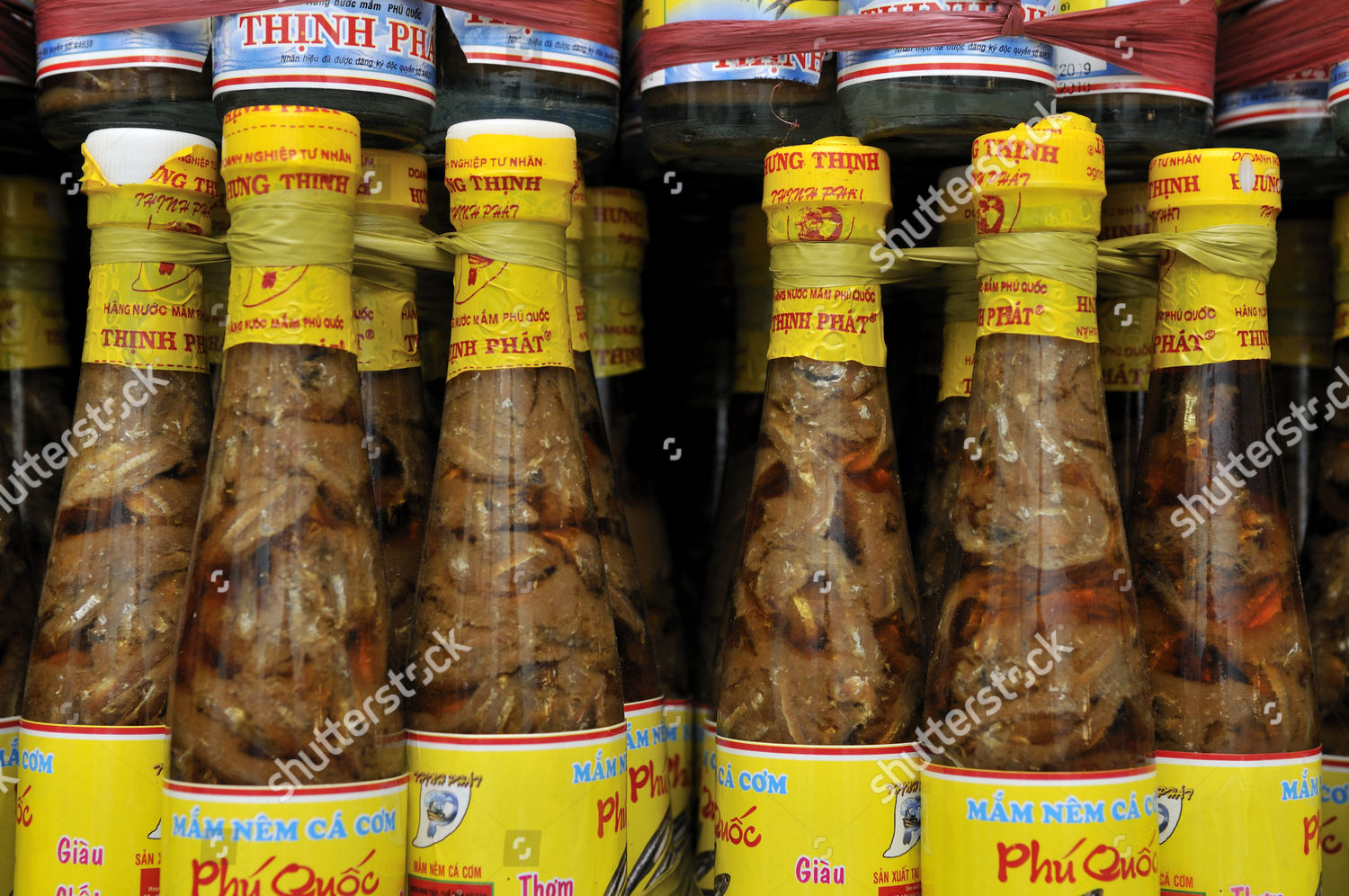 Shelf Traditional Vietnamese Fish Sauce Nuoc Editorial Stock Photo