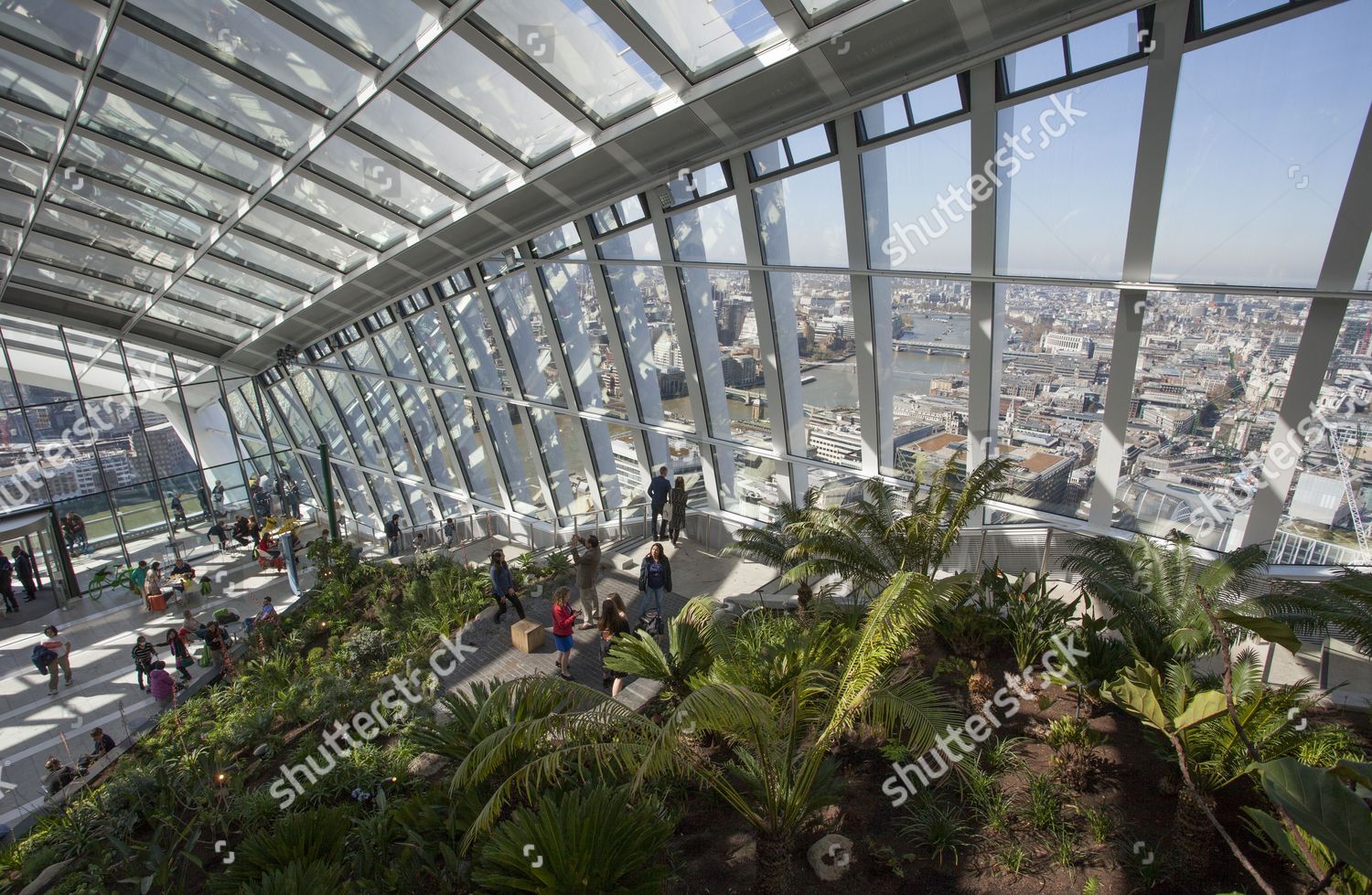 Sky Garden Foto Editorial En Stock Imagen En Stock