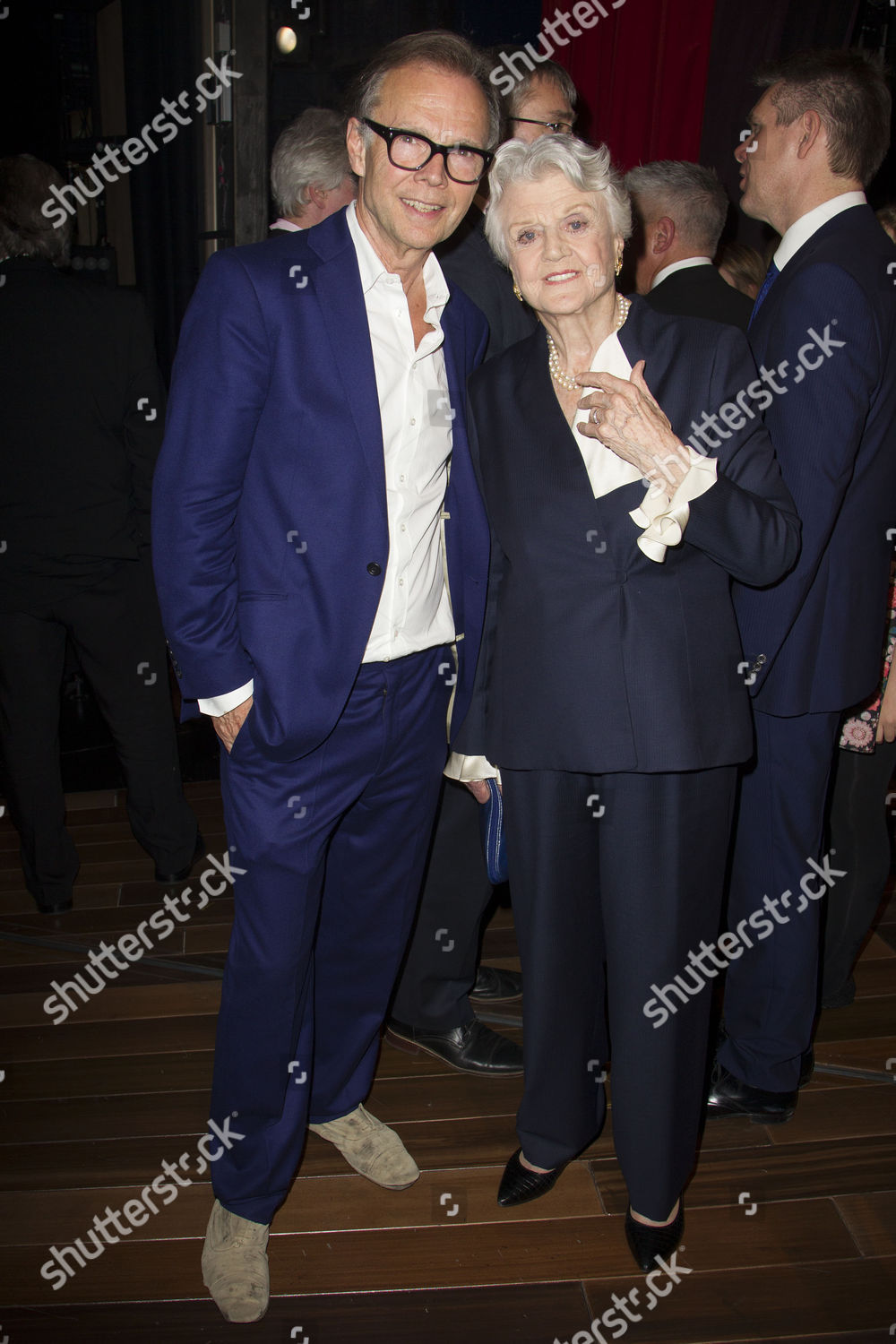 Jonathan Kent Director Angela Lansbury Backstage Editorial Stock Photo ...