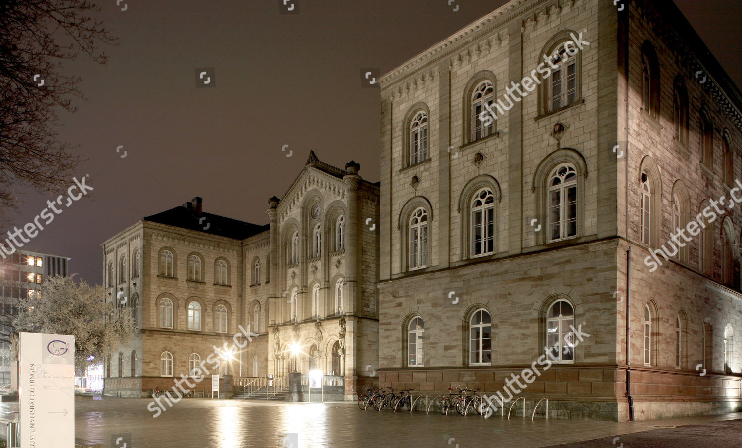 Georg August University Goettingen Auditorium Maximum Editorial Stock ...