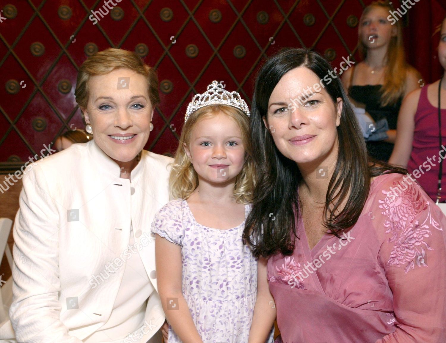 Julie Andrews Marcia Gay Harden Daughter Eulala Editorial Stock