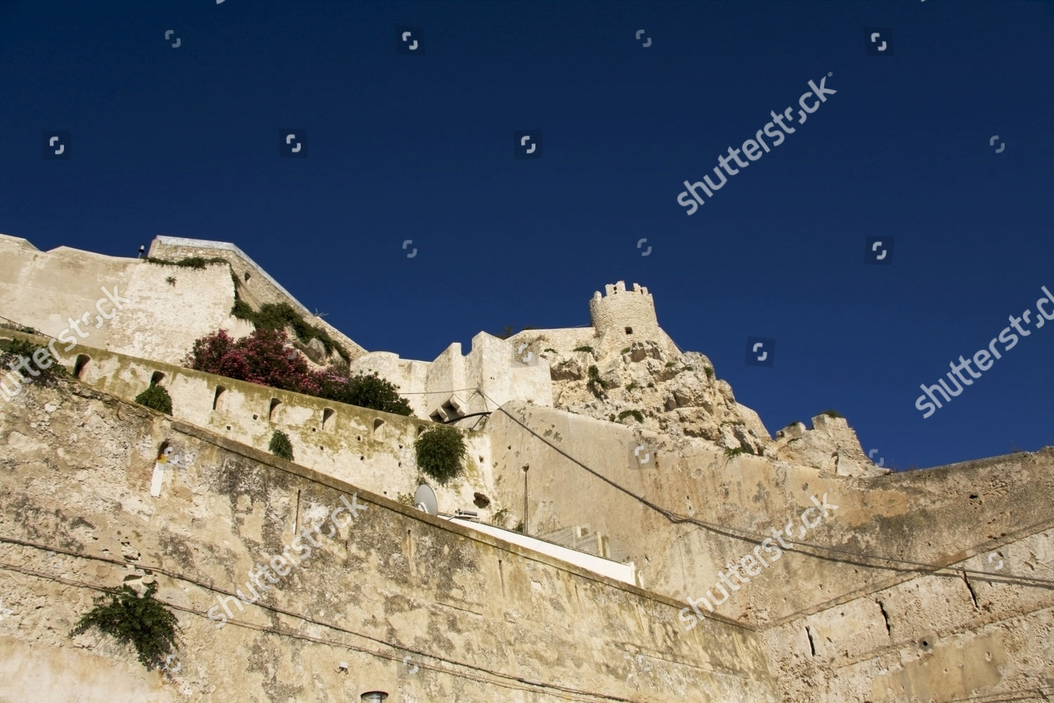 Badliali Castle San Nicola Island Tremiti Editorial Stock Photo - Stock ...