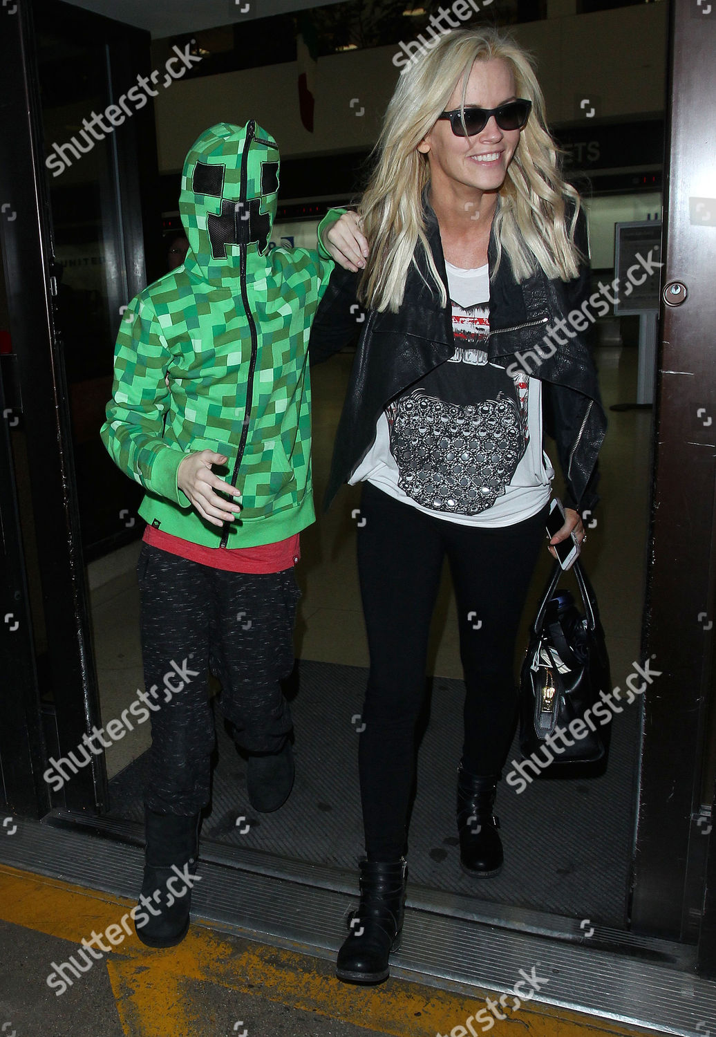 Jenny Mccarthy Evan Joseph Asher Editorial Stock Photo - Stock Image