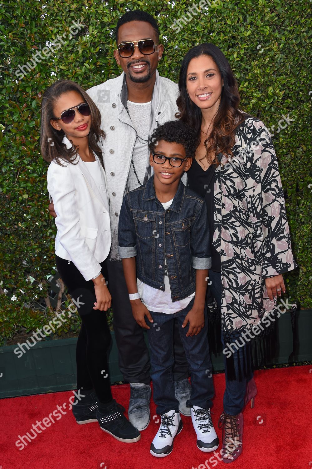 Bill Bellamy Kristen Bellamy Bailey Bellamy Editorial Stock Photo