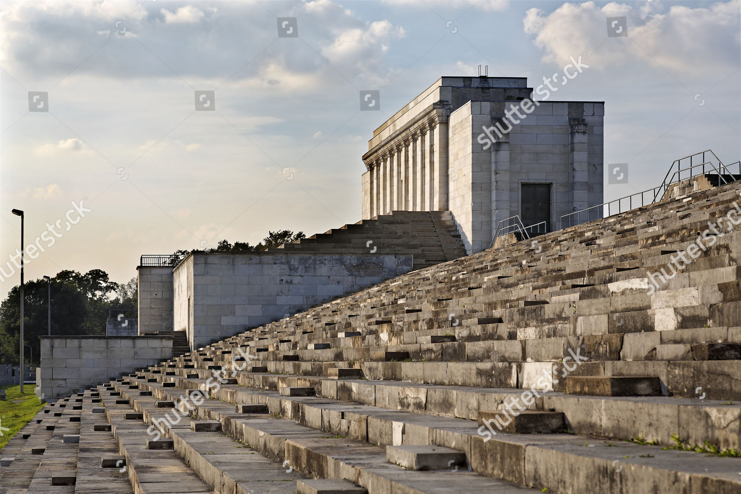 Terraces Zeppelinfeld Nazi Party Rally Grounds Editorial Stock Photo ...