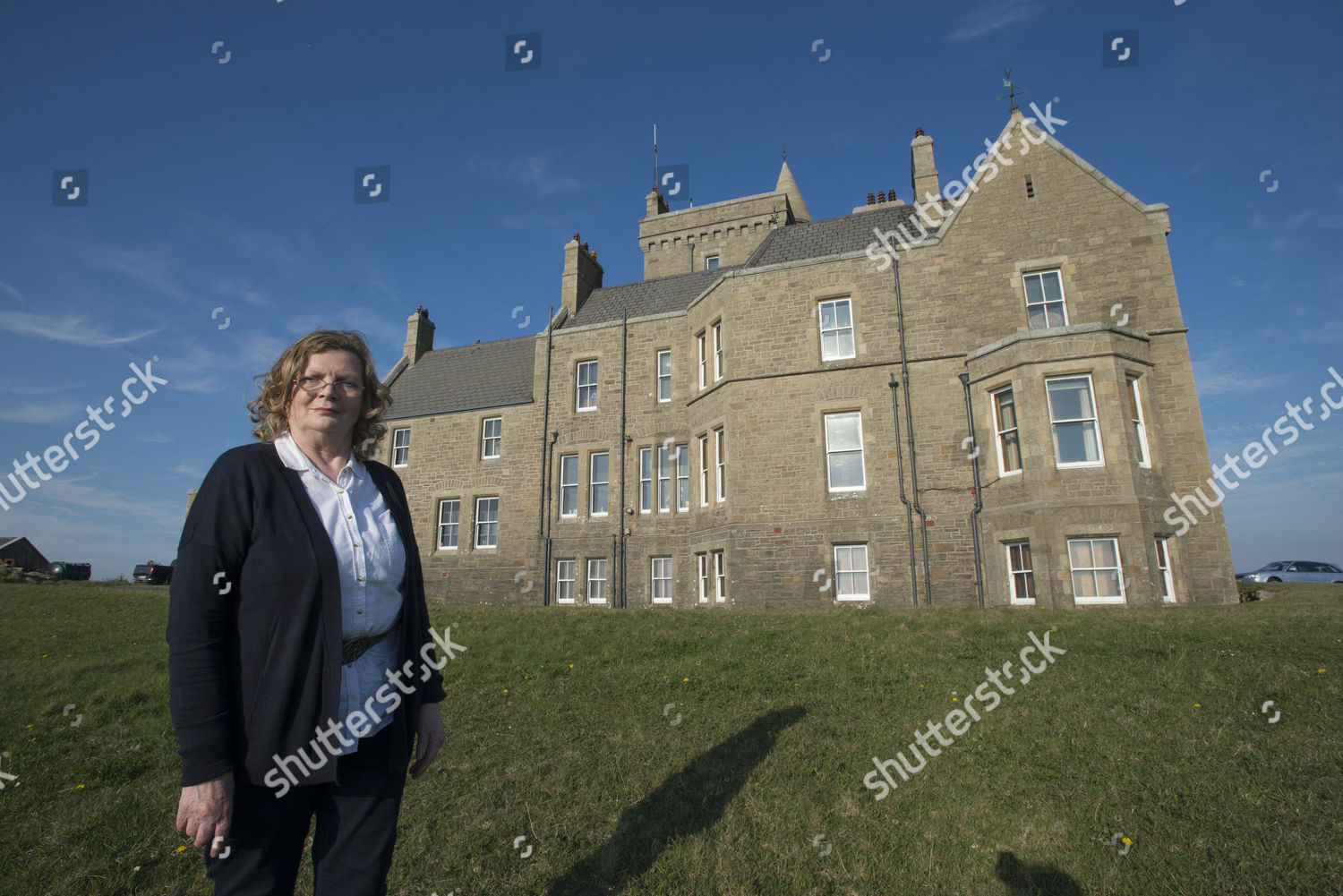 Caroline Devine Current Resident Classiebawn Castle Editorial Stock ...