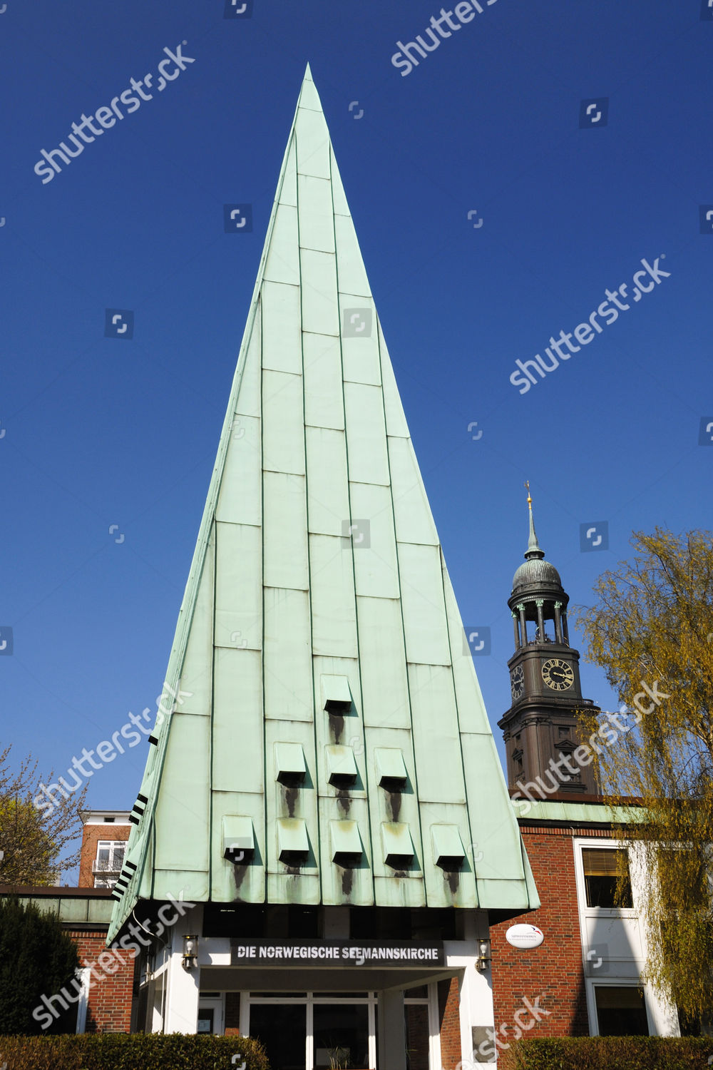 Norwegian Seamens Church St Michaels Church Editorial Stock Photo   Shutterstock 4736538a 