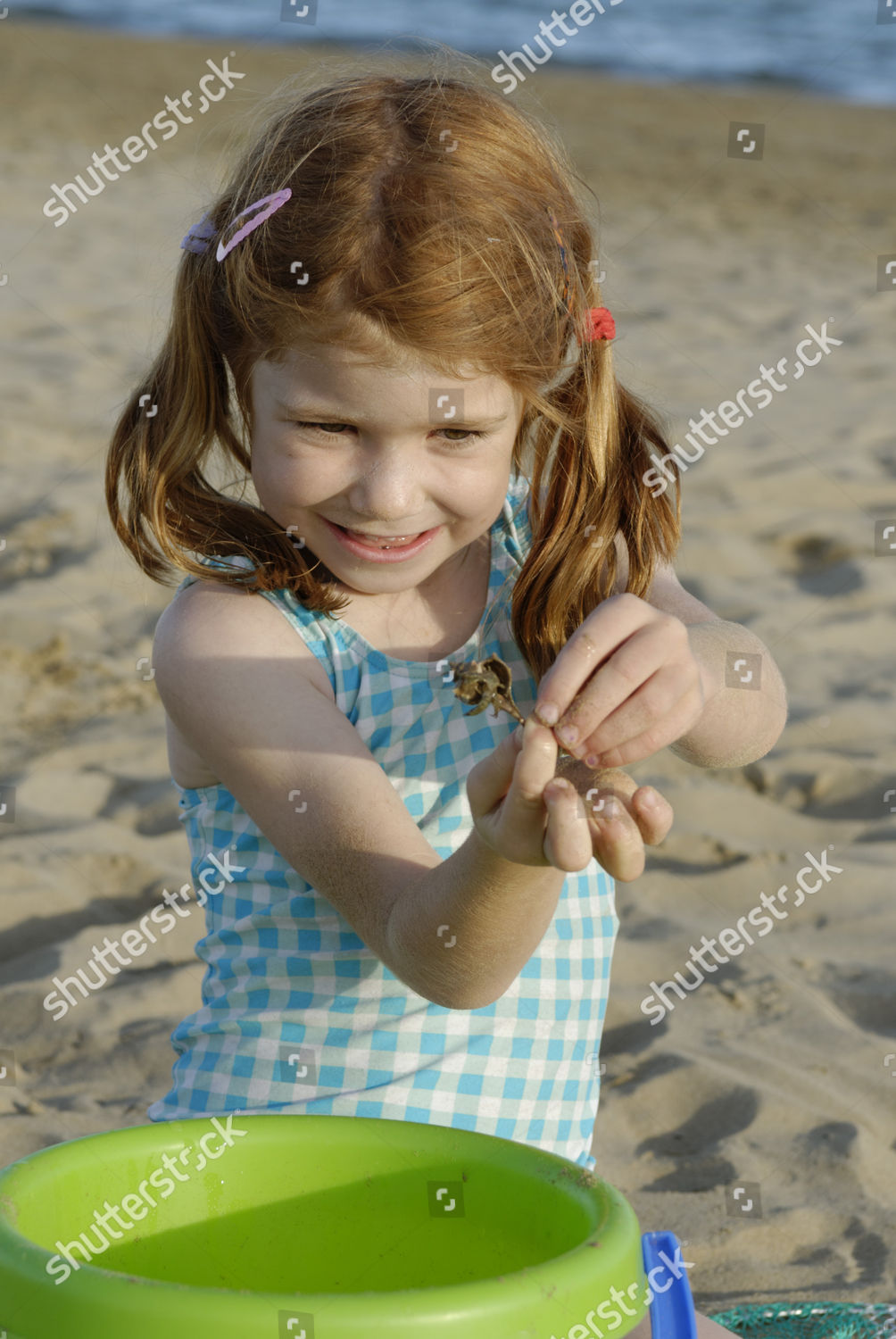 Model Released Girl Playing On Beach Editorial Stock Photo - Stock ...