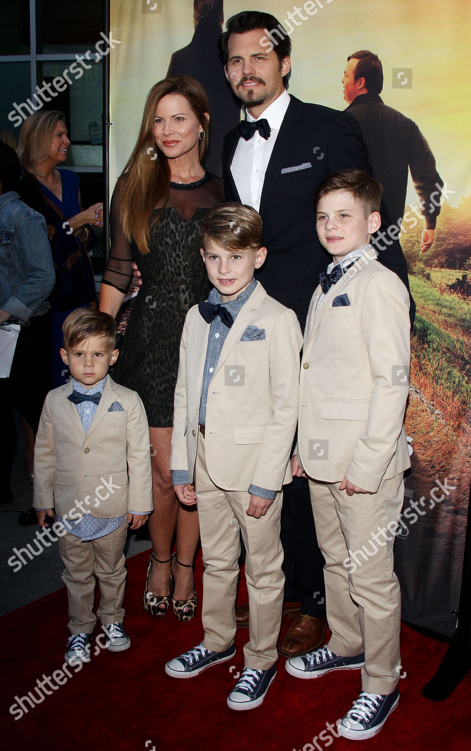 Kristoffer Polaha Family Editorial Stock Photo - Stock Image | Shutterstock