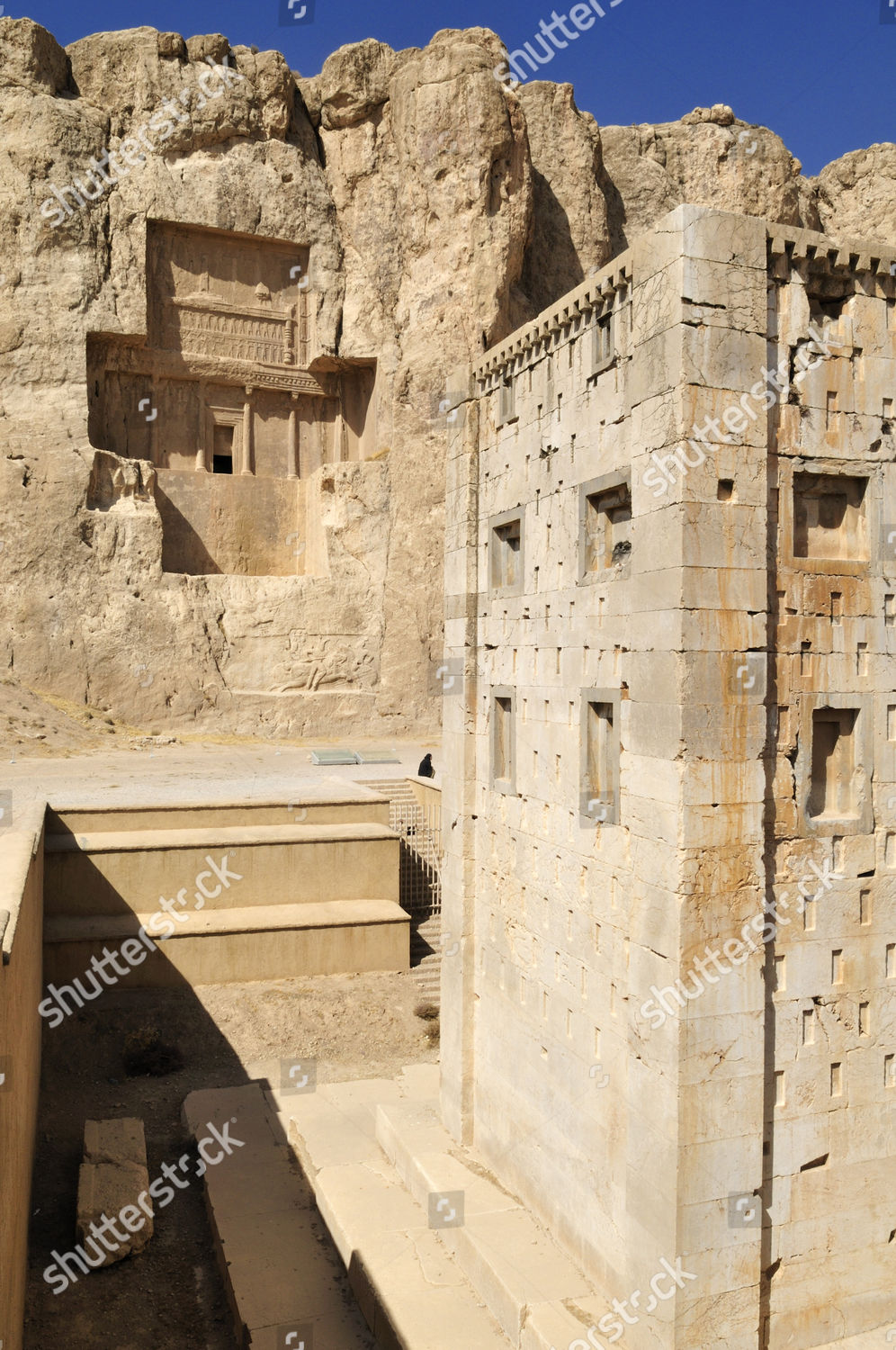 Kaabaye Zardosht Tomb King Darius Ii Editorial Stock Photo Stock