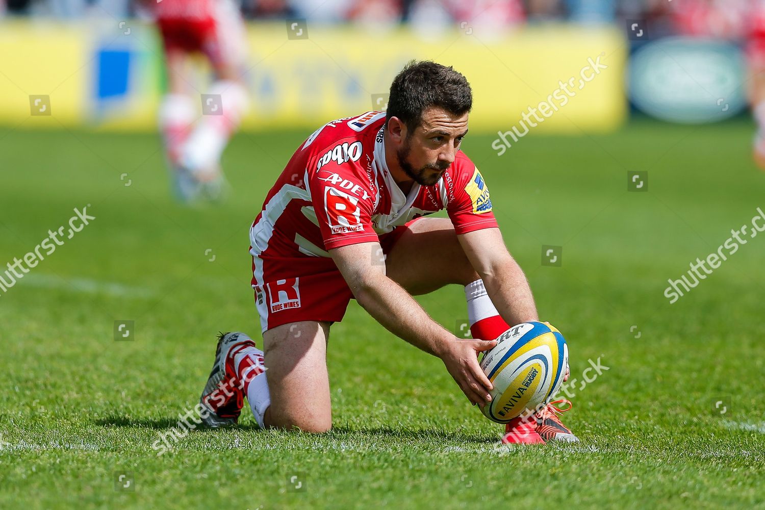 Gloucester Scrumhalf Greig Laidlaw Kicks Conversion Editorial Stock Photo Stock Image