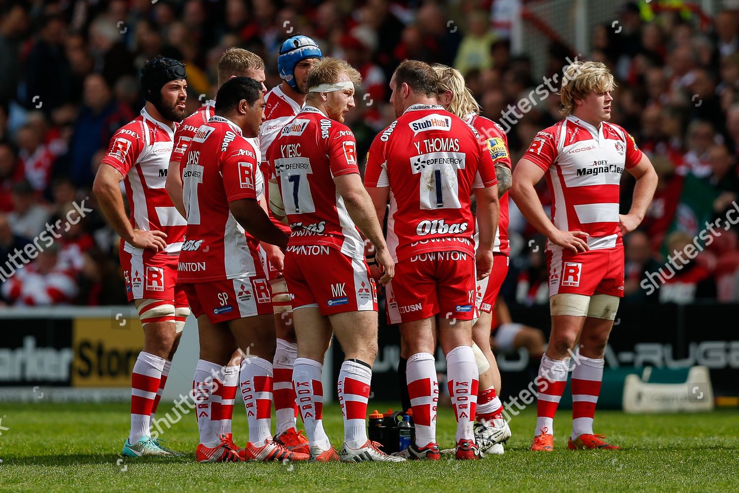 Gloucester Flanker Matt Kvesic Looks On Editorial Stock Photo Stock