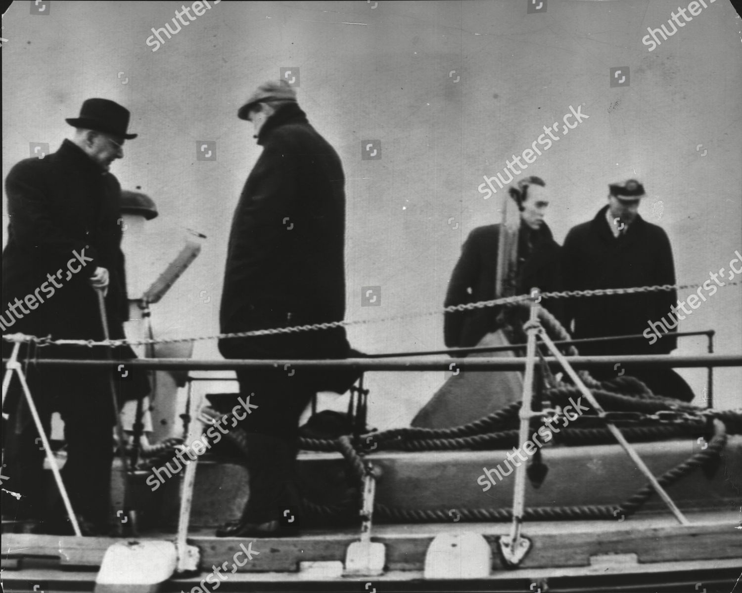 Police Aboard Broughty Ferry Lifeboat Mona Editorial Stock Photo ...