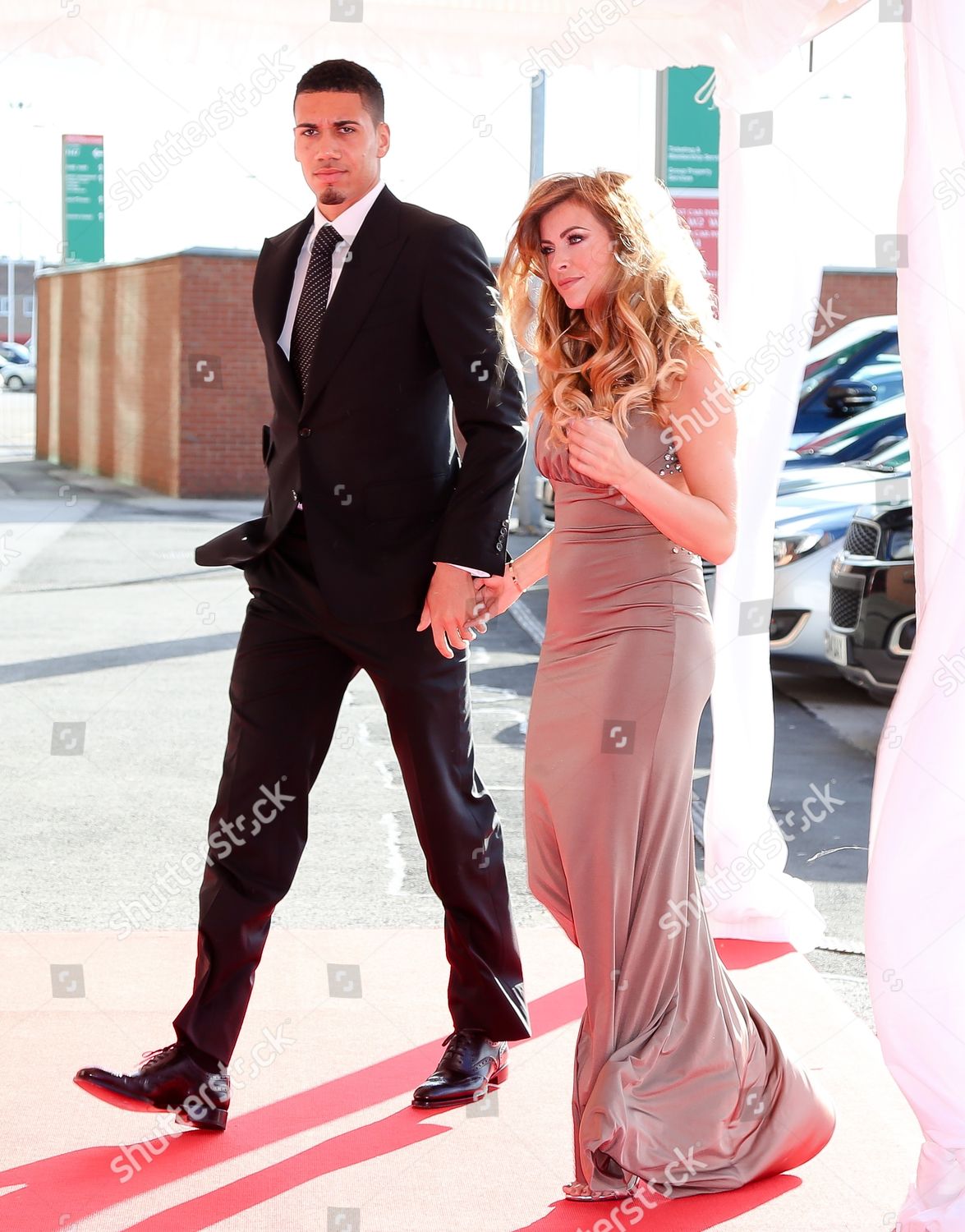 Chris Smalling Girlfriend Sam Cooke Editorial Stock Photo Stock Image