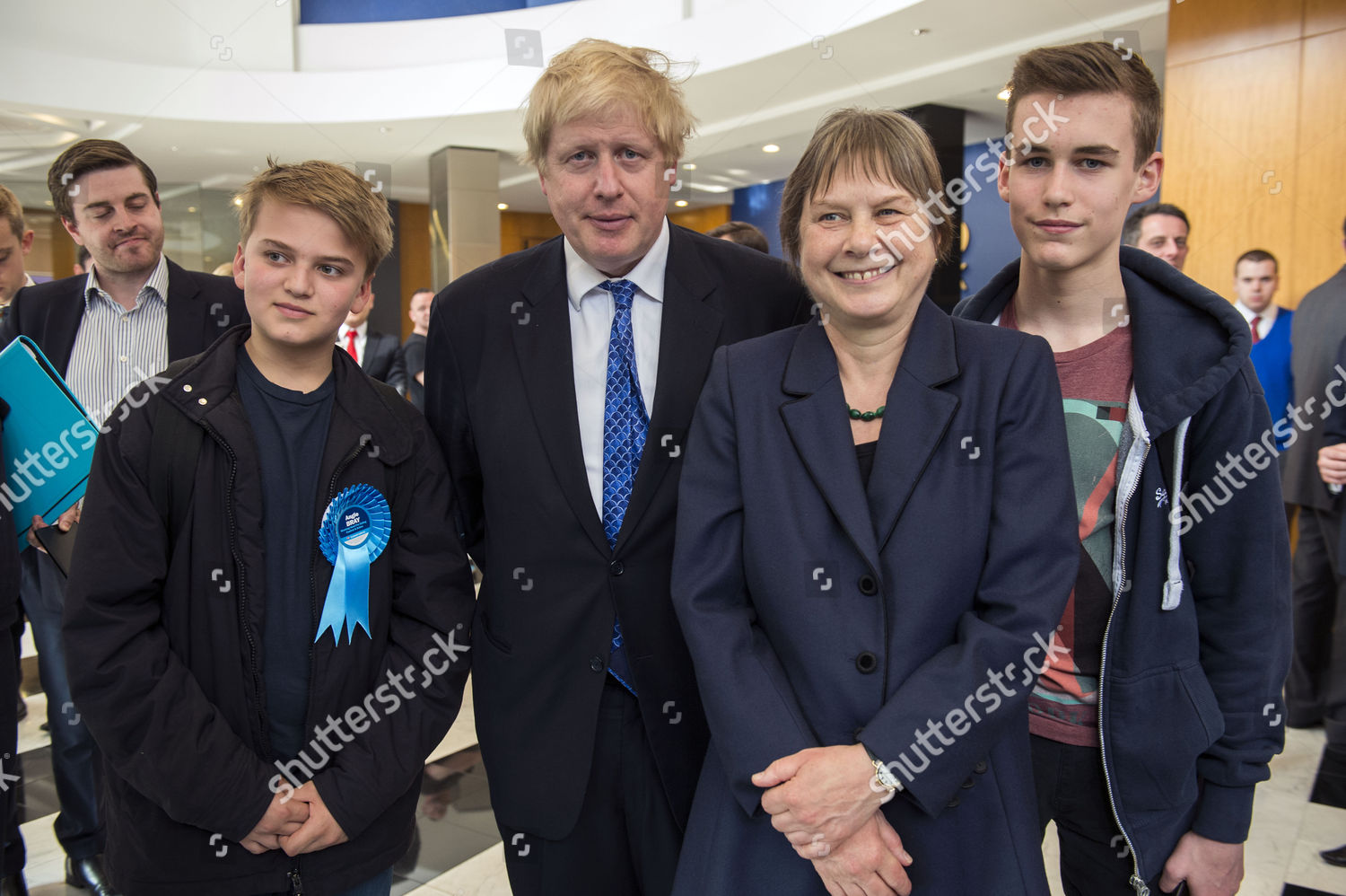 London Mayor Boris Johnson Young Conservatives Louis Redaktionelles Stockfoto Stockbild Shutterstock