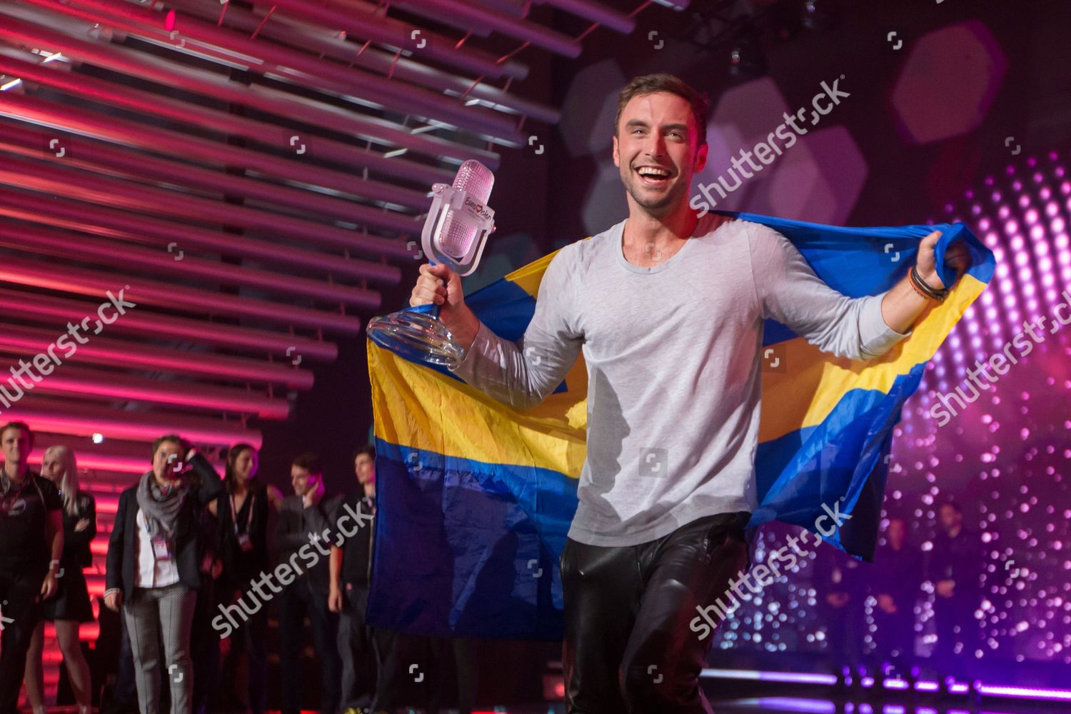 Mans Zelmerlow Sweden Winner Eurovision Song Editorial Stock Photo Stock Image Shutterstock