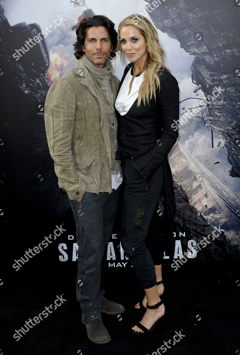 Elizabeth Berkley Husband Greg Lauren Editorial Stock Photo - Stock ...