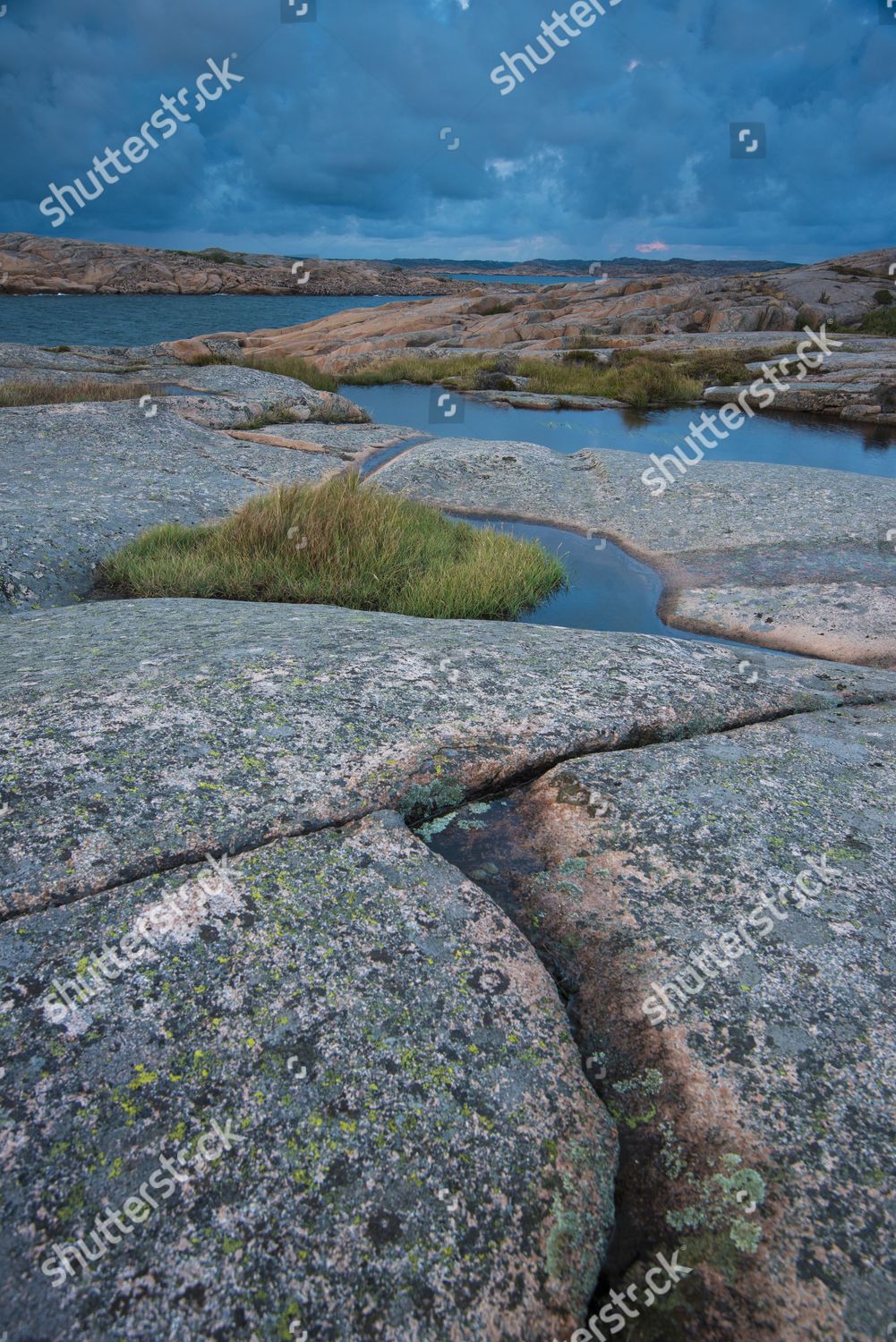 Rocks Coastline Ramsvik Near Smogen Bohuslan Editorial Stock Photo ...