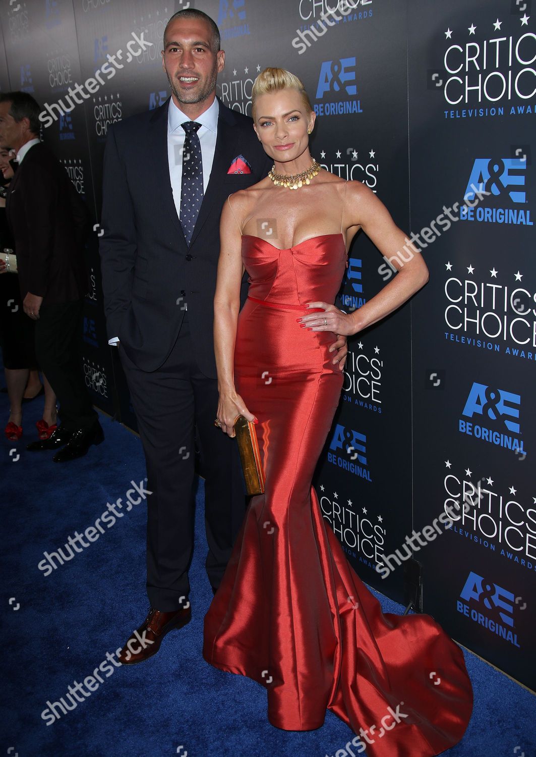 Jaime Pressly Hamzi Hijazi Editorial Stock Photo - Stock Image