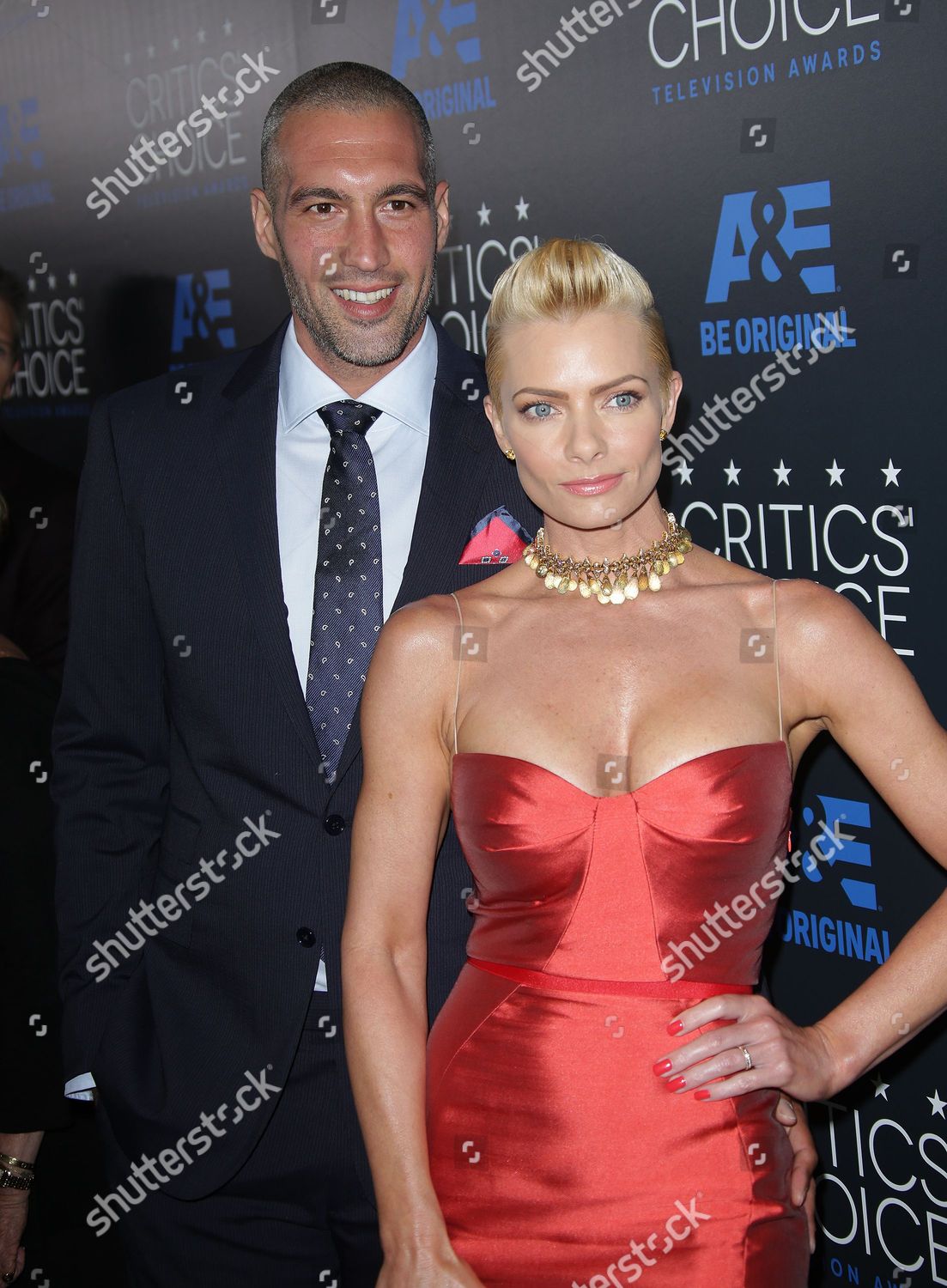 Jaime Pressly Hamzi Hijazi Editorial Stock Photo - Stock Image