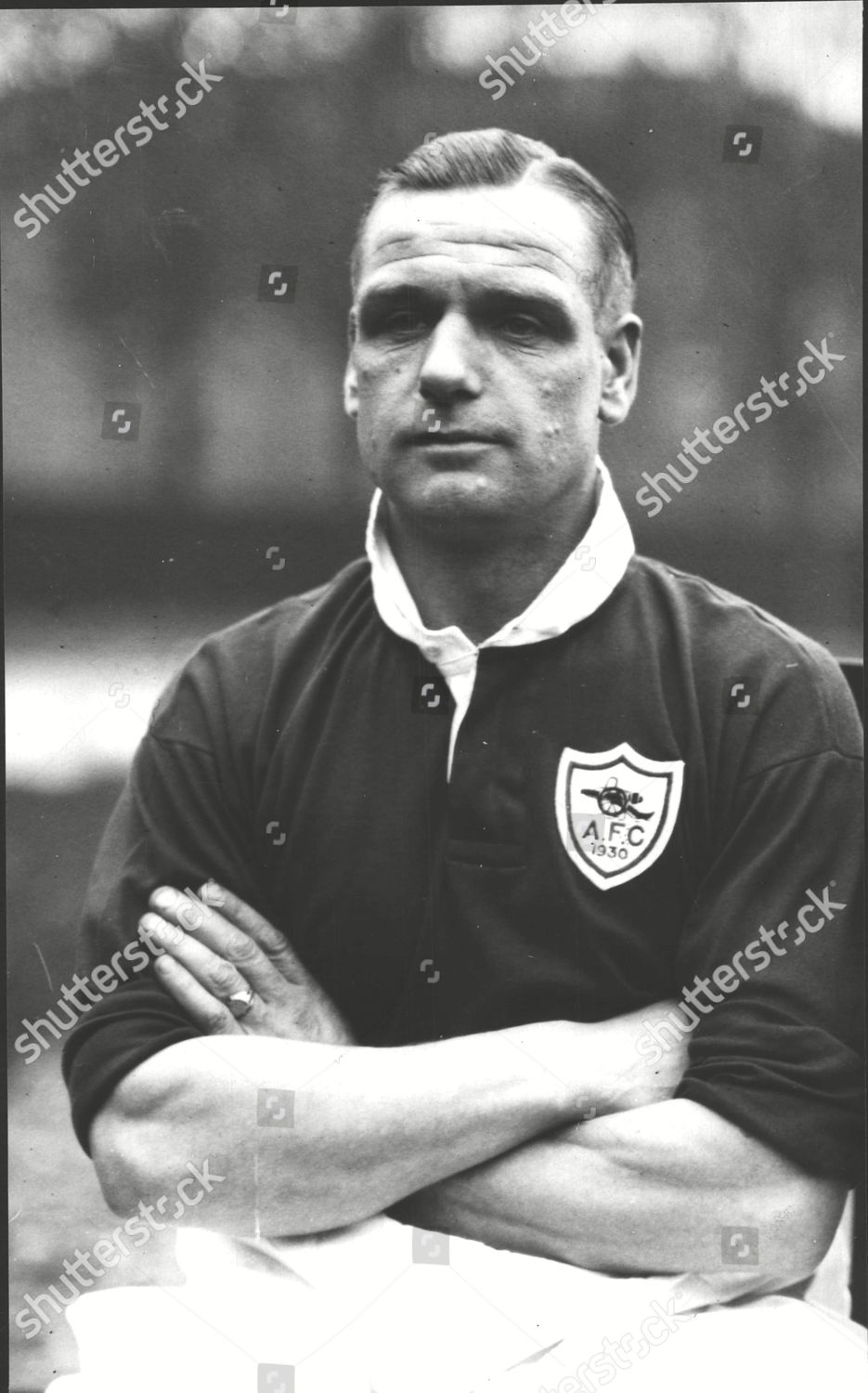 Alf Baker Arsenal Fc Footballer Box Editorial Stock Photo - Stock Image ...