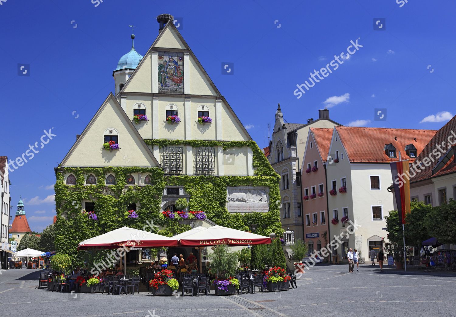 Old Town Hall Historic Town Centre Editorial Stock Photo - Stock Image ...