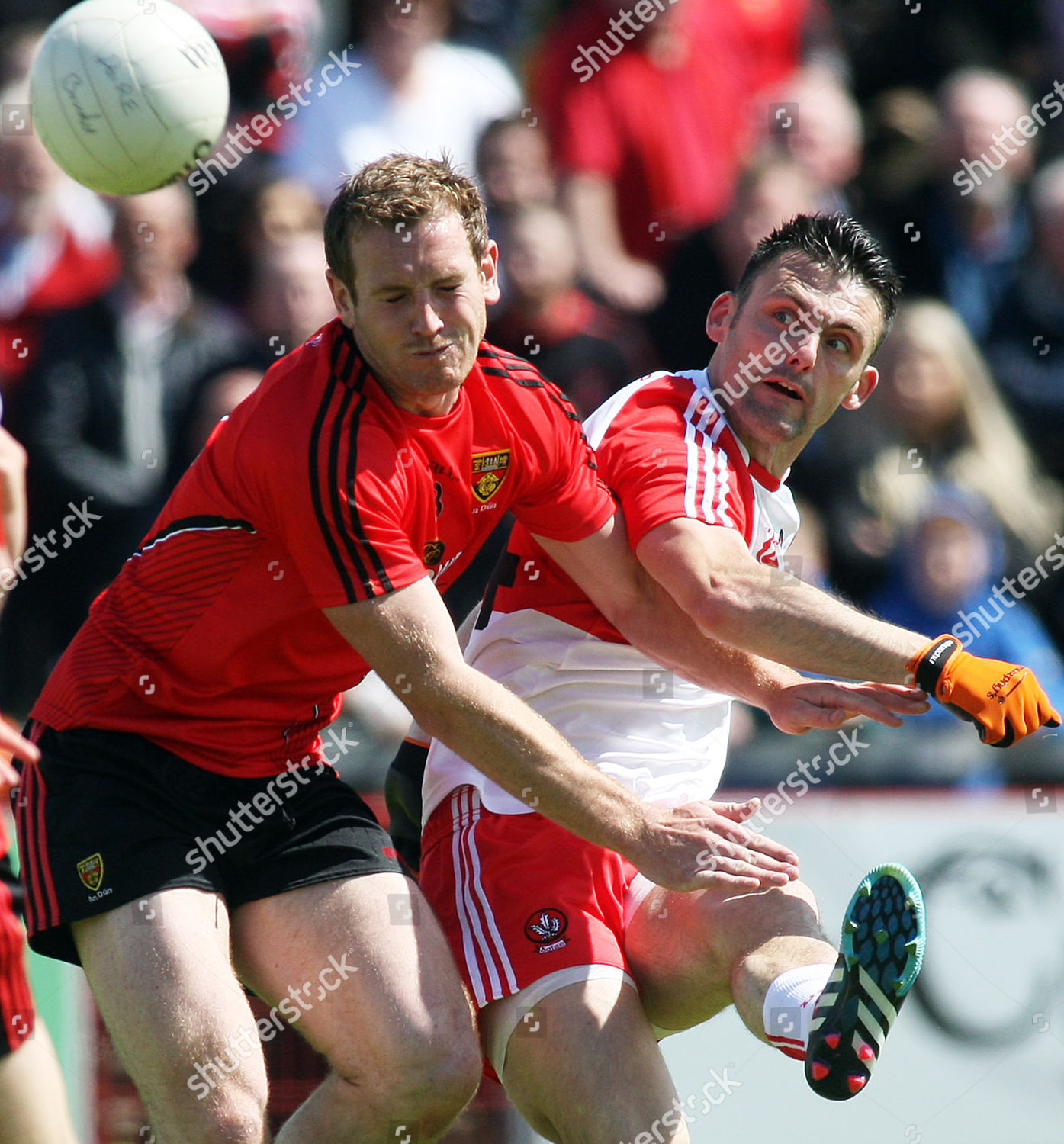 Derrys Eoin Bradley Downs Peter Fitzpatrick Editorial Stock Photo