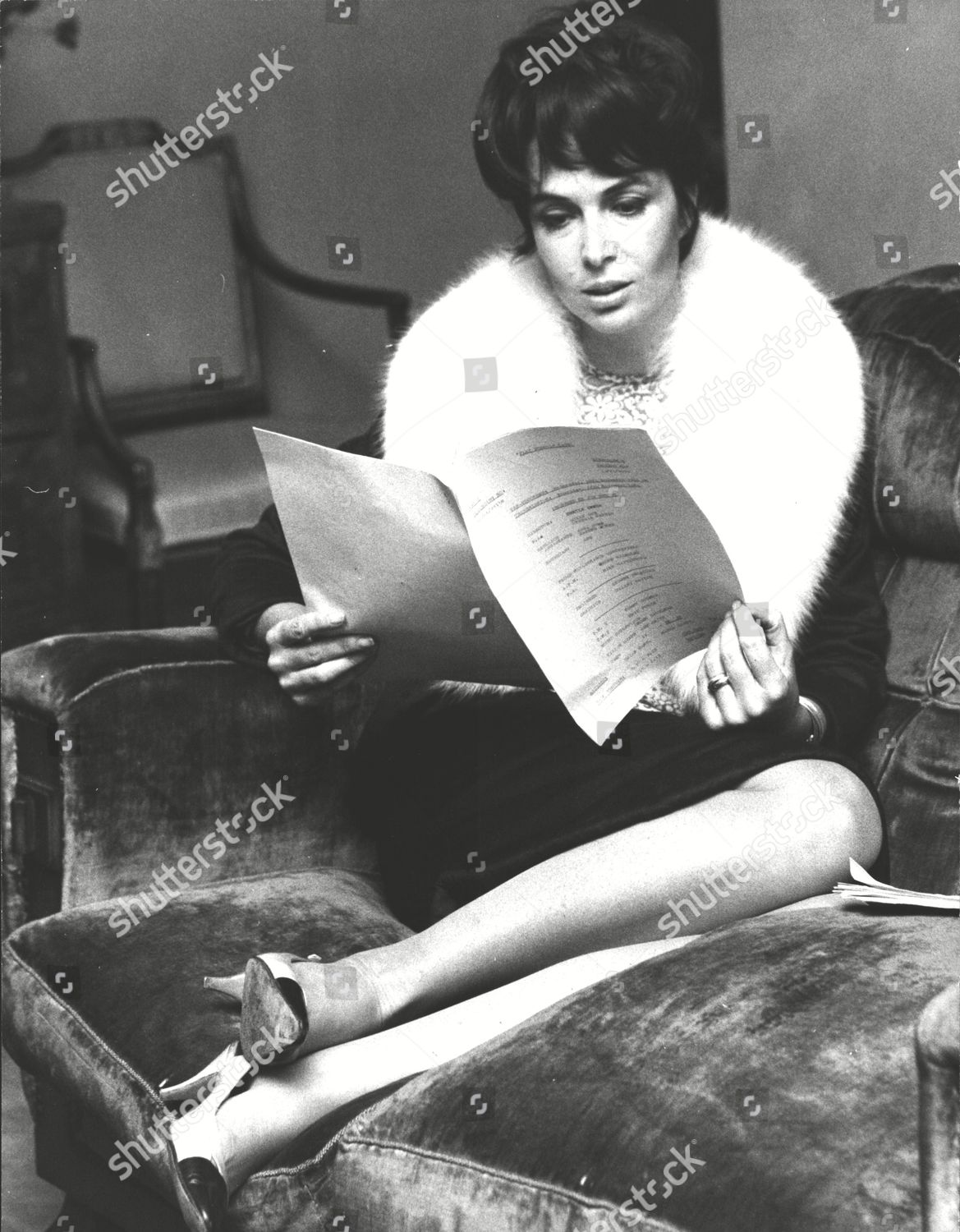 Italian Actress Marla Landi She Model Redaktionelles Stockfoto