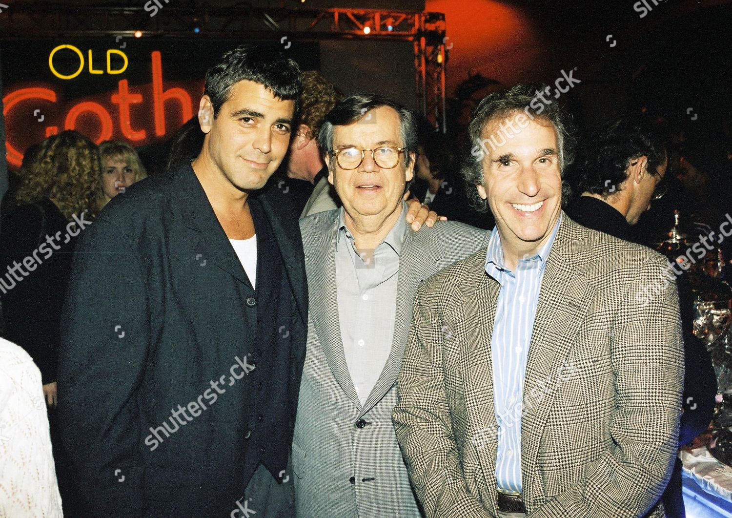 George Clooney Bob Daly Henry Winkler Editorial Stock Photo Stock