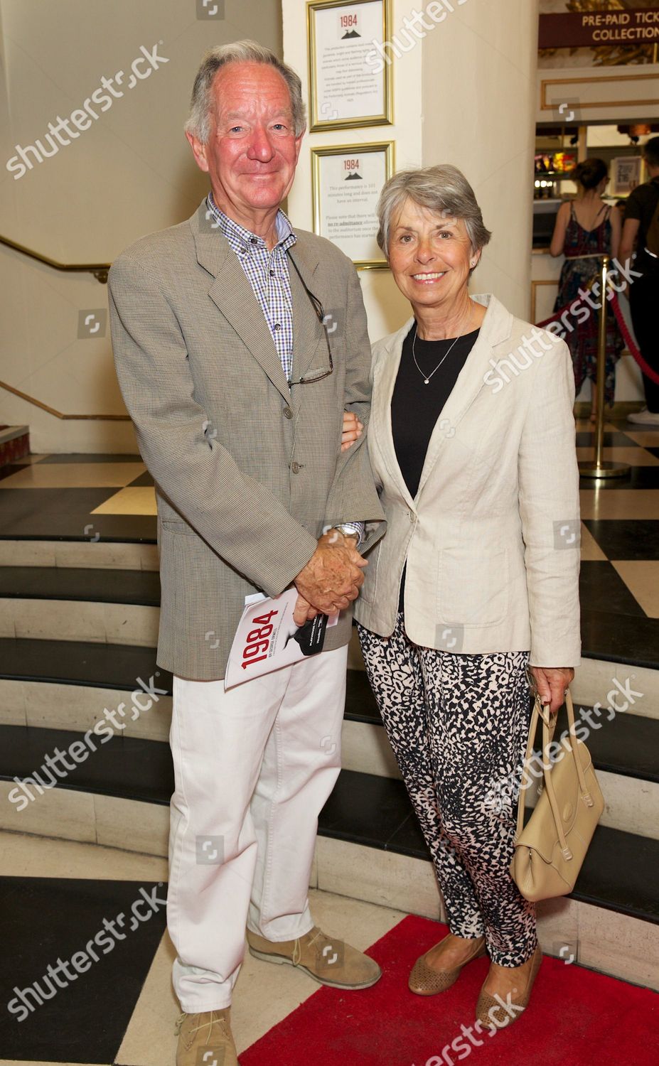 Michael Buerk Christine Buerk Editorial Stock Photo - Stock Image ...