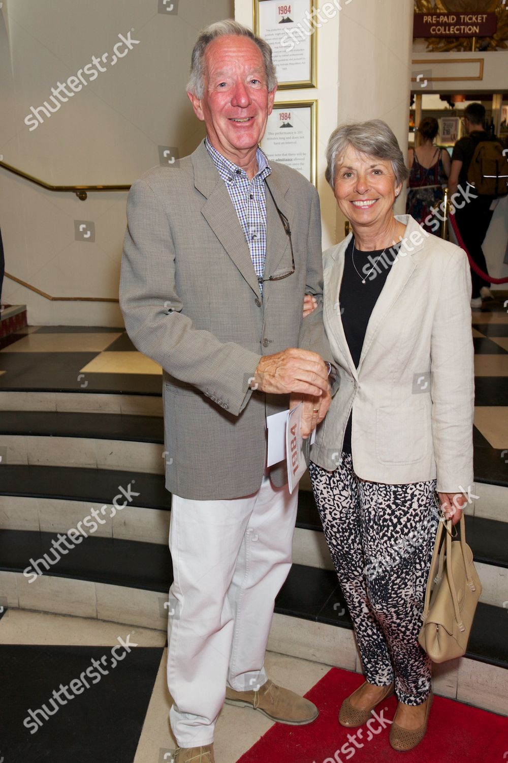 Michael Buerk Christine Buerk Editorial Stock Photo - Stock Image ...