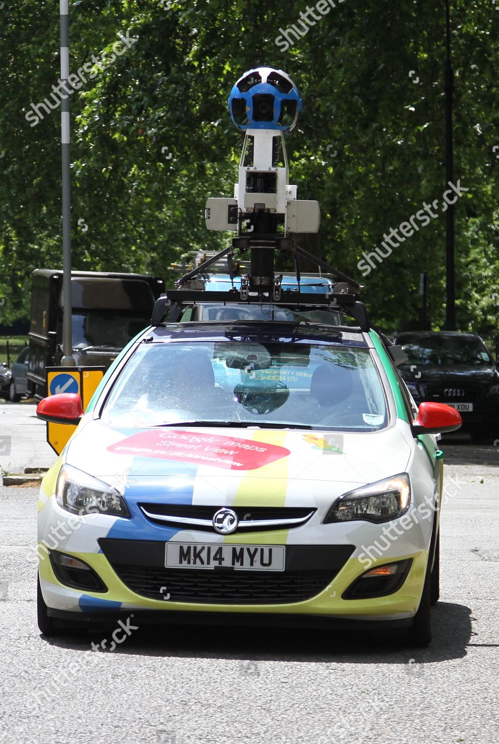 Google Earth Streetview Camera Car Driving Editorial Stock Photo ...