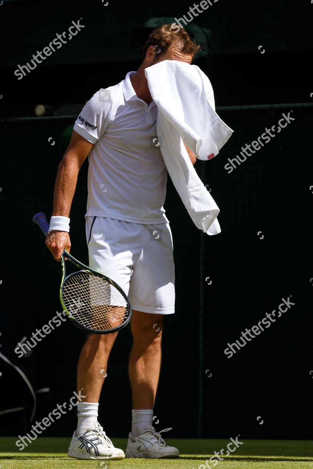 Richard Gasquet France Looks Dejected Editorial Stock Photo Stock Image Shutterstock